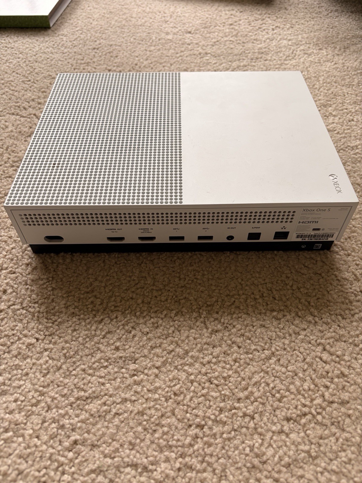 Microsoft Xbox One S White Home Console Blu-Ray Compatible Minecraft Bundle