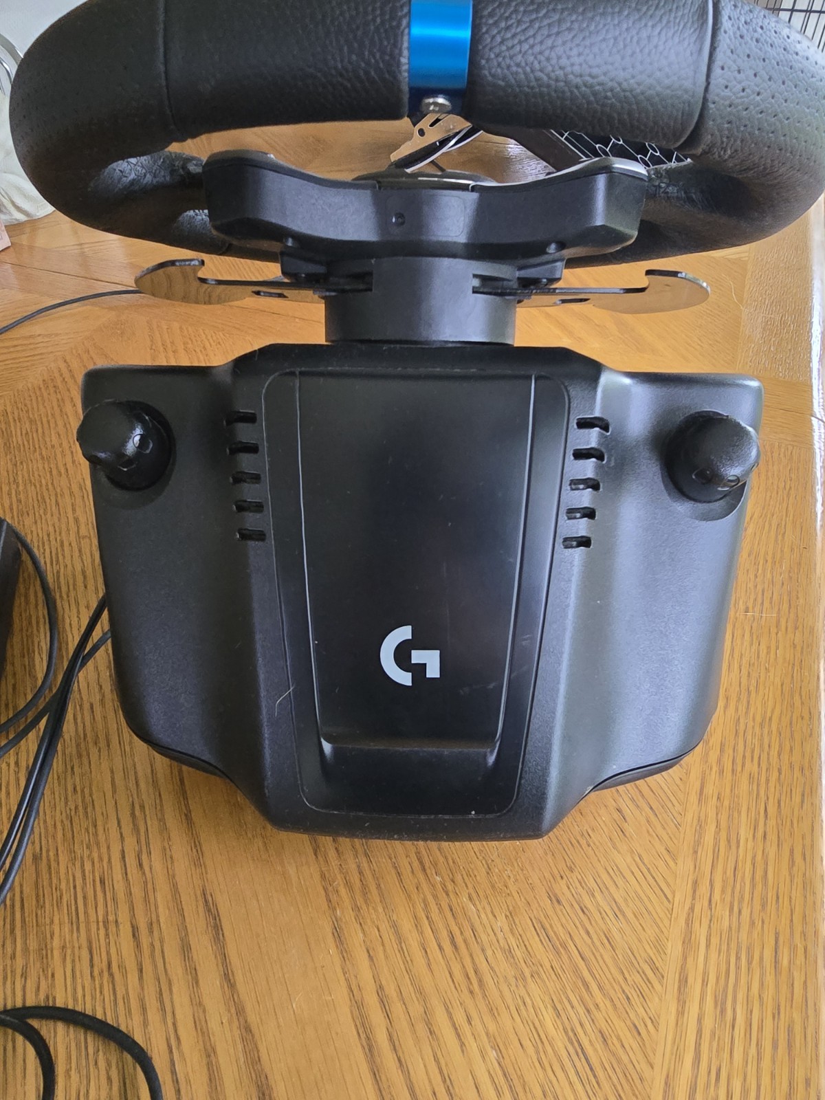 Logitech G923 Racing Wheel And Pedals. Works perfectly light use