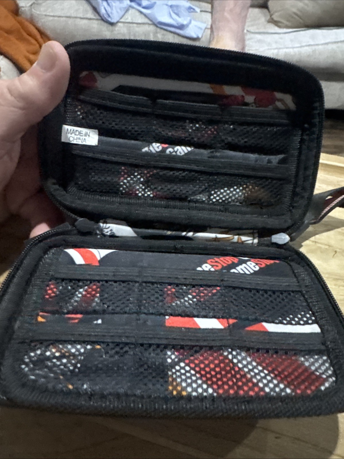 GameStop Travel Case Original Case Good Condition Good Zipper, Cpix
