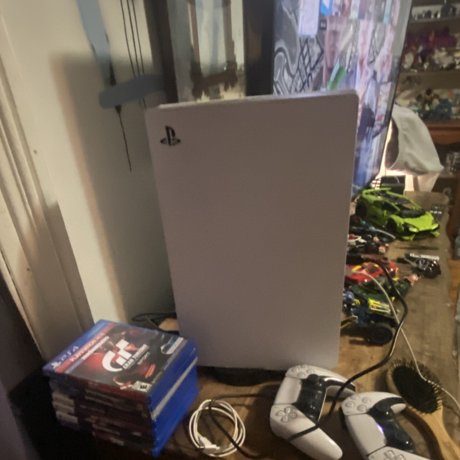 Sony PlayStation 5 Home Console with Controllers, Wi-Fi, Internet Browsing