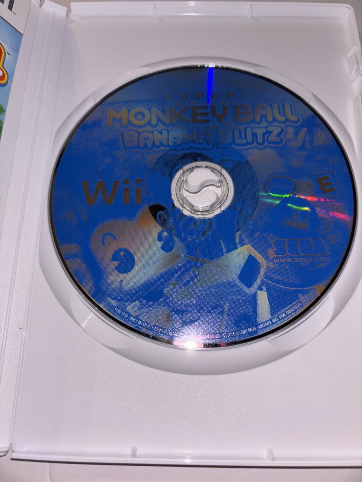 Lot 0f 3 Wii Games Smarty Pants Science Papa Super Monkey Ball Banana Blitz