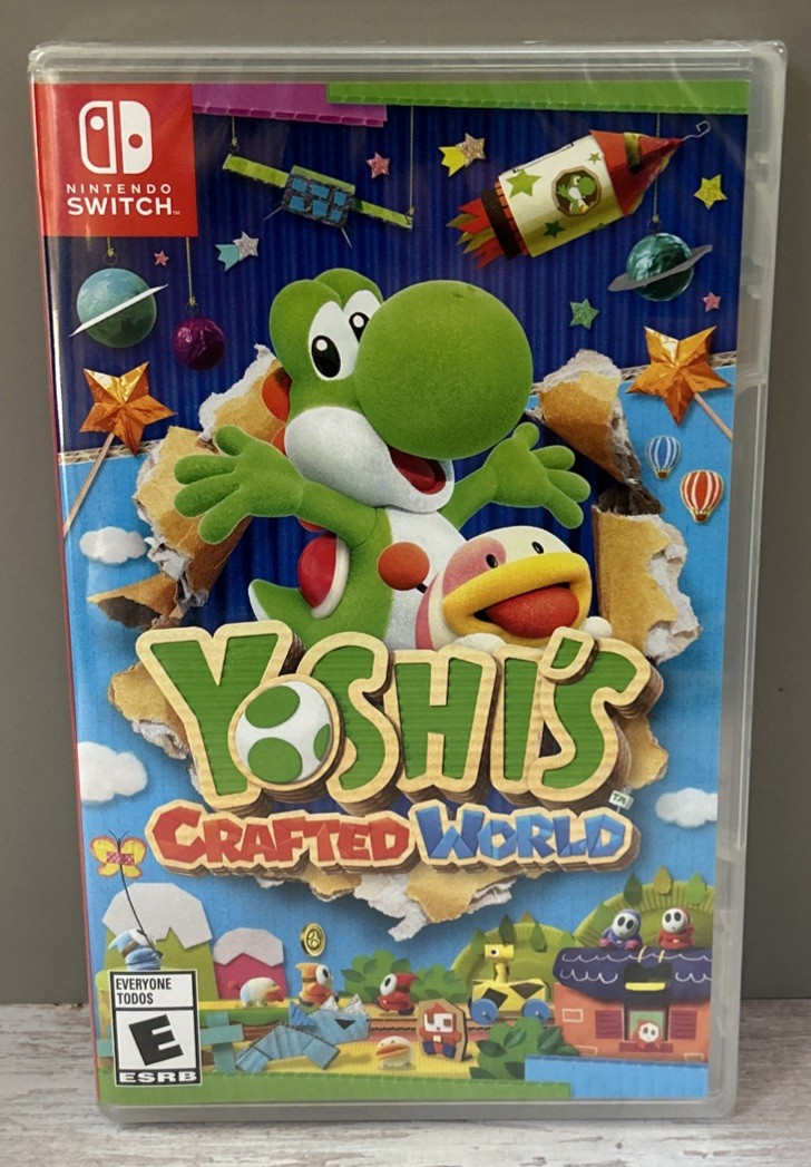 Yoshi’s Crafted World – Nintendo Switch – New Sealed!