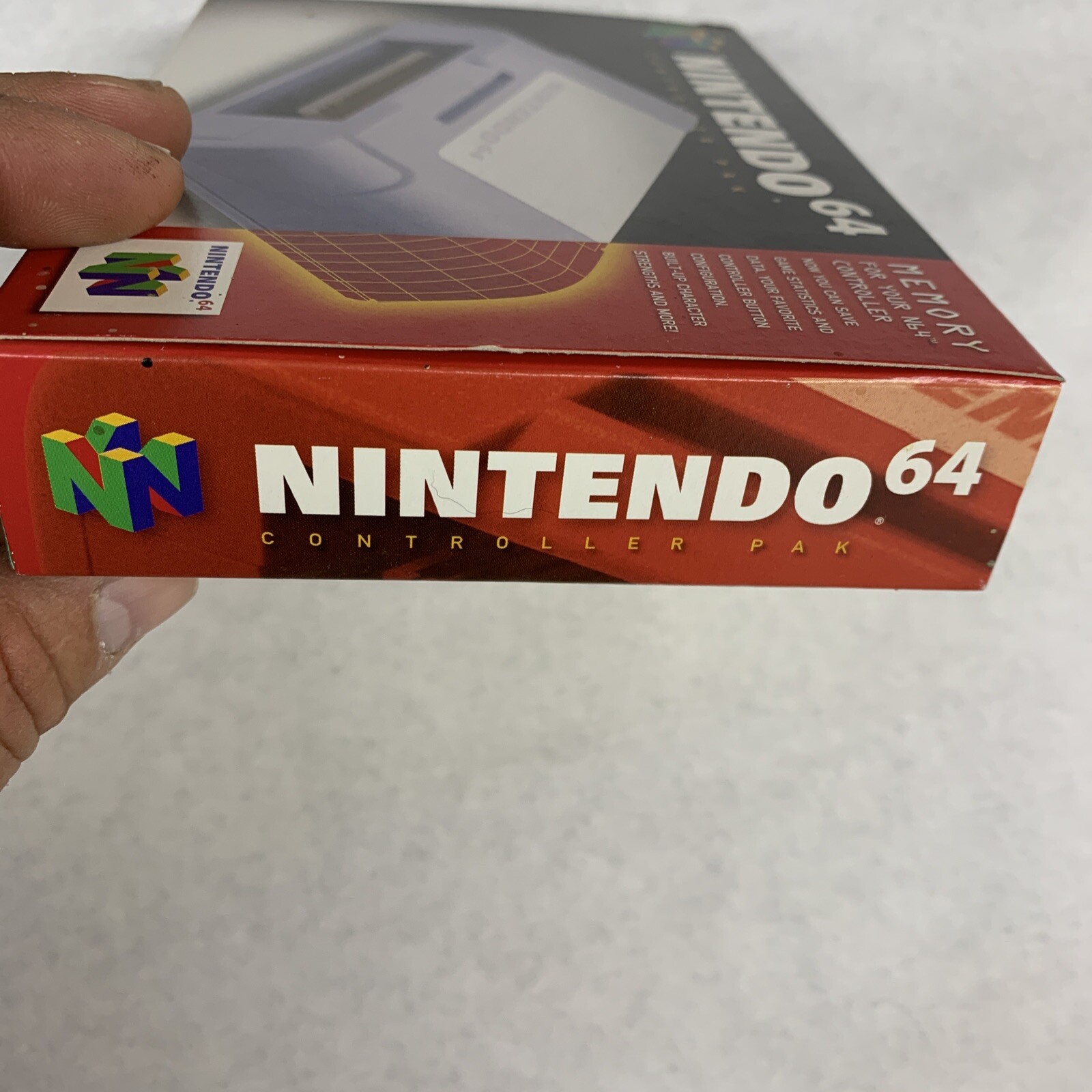Nintendo 64 N64 Controller Memory Pak Box Box Only