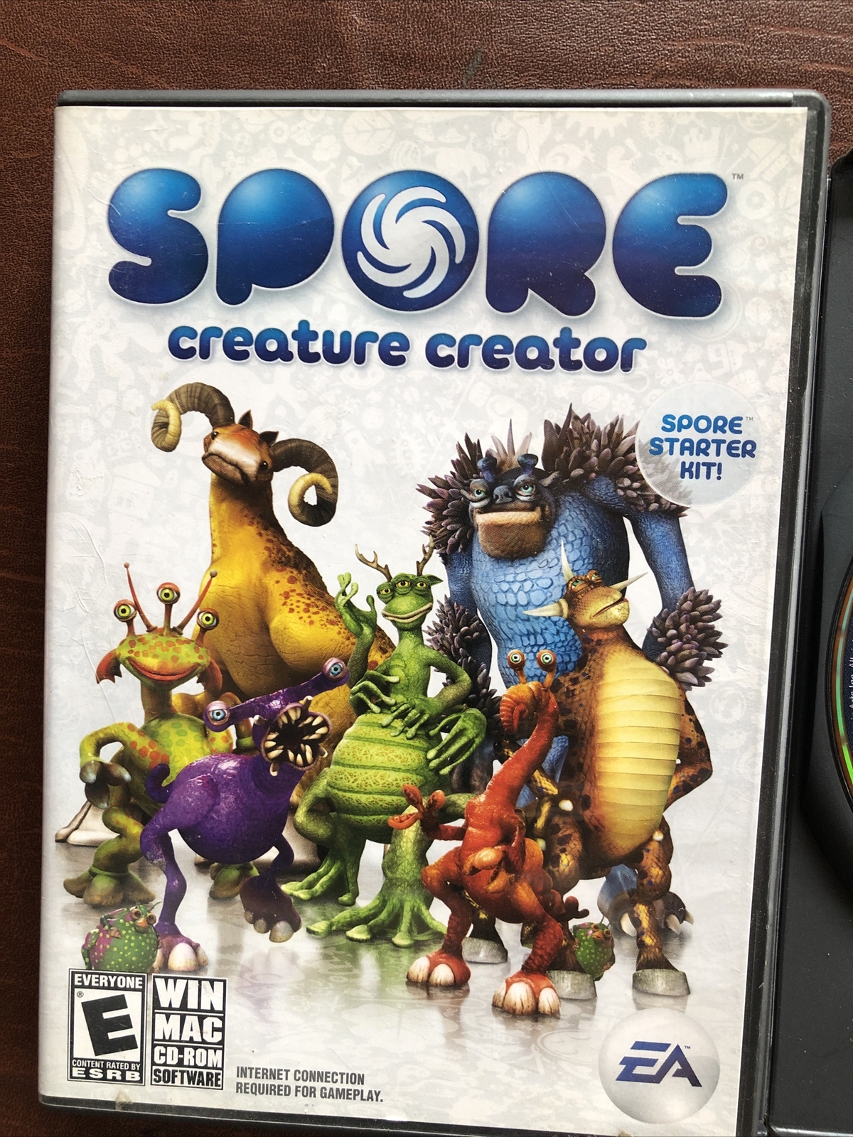 Spore Creature Creator & SPORE- PC/MAC Video Games Lot Of 2