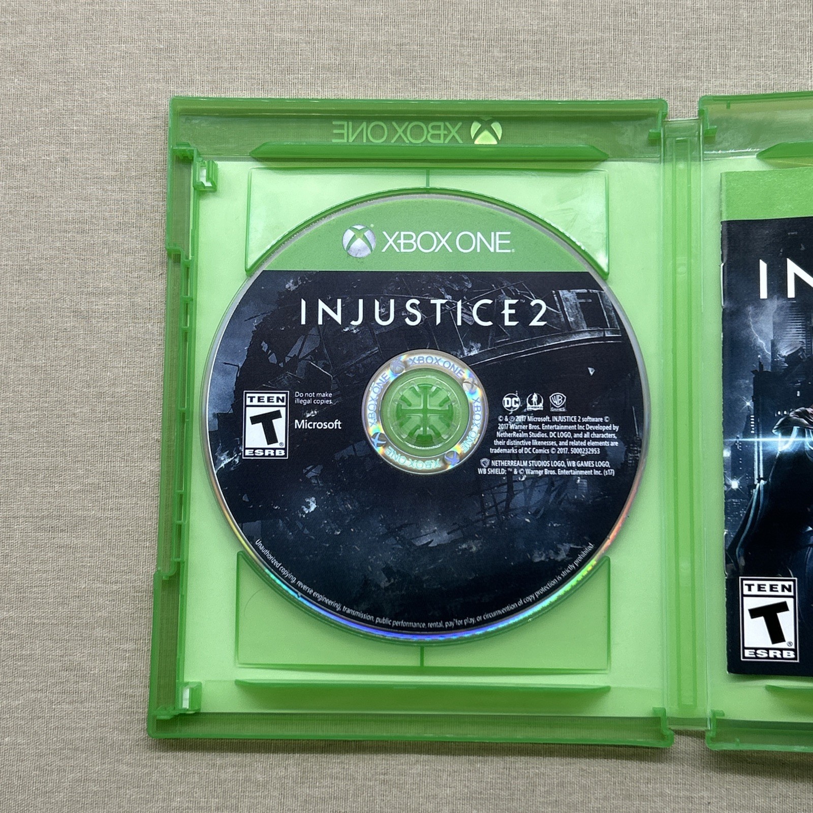 Injustice 2 (Microsoft Xbox One 2017) DC Superhero & Villain Fighting Versus 1 +