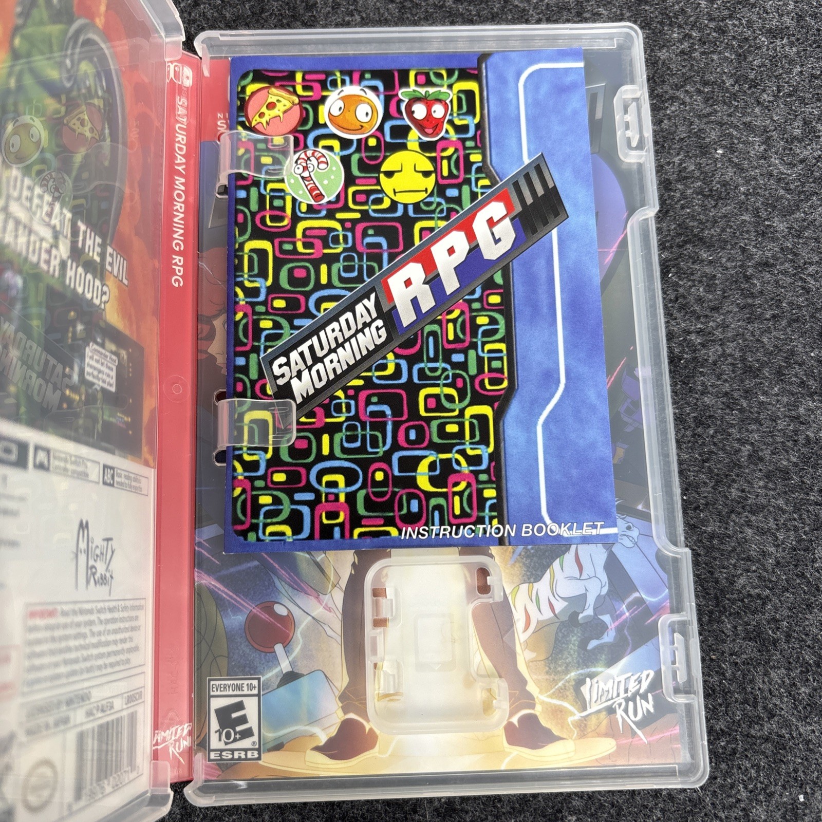 Saturday Morning RPG Collector’s Edition (Switch) – Box & Collectibles [No Game]
