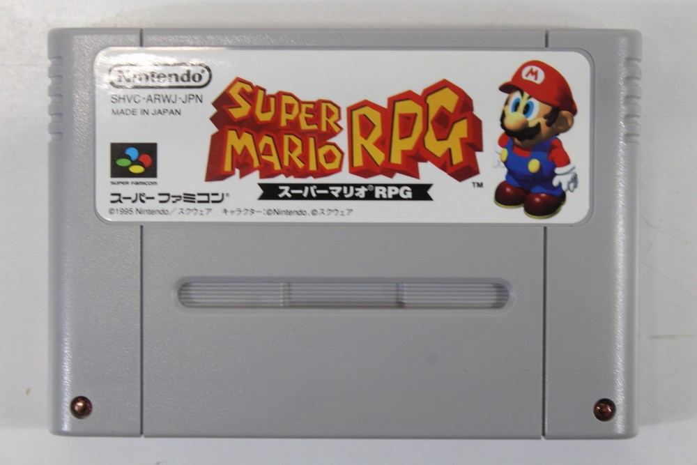 Super Mario RPG W/ Manual CIB Nintendo SFC Super Famicom Japan US Seller OEM