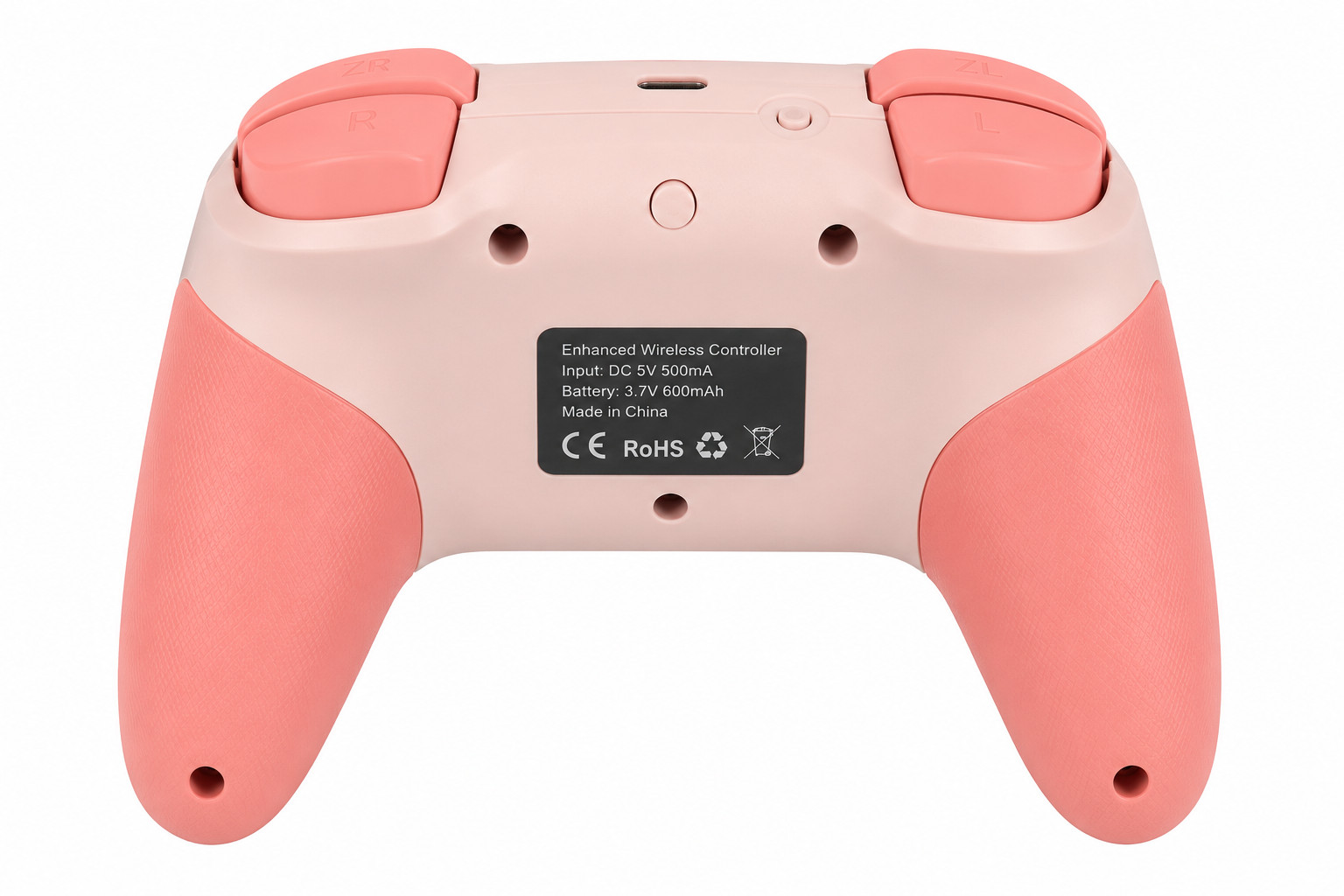 Wireless Pro Controller for Switch OLED Lite Bluetooth USB-C Dual Vibration Pink