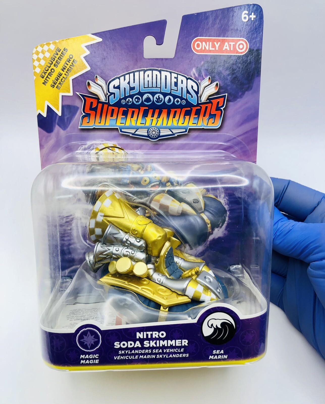 Skylanders SuperChargers NITRO SODA SKIMMER MAGIC VEHICLE. NEW (27004-11)