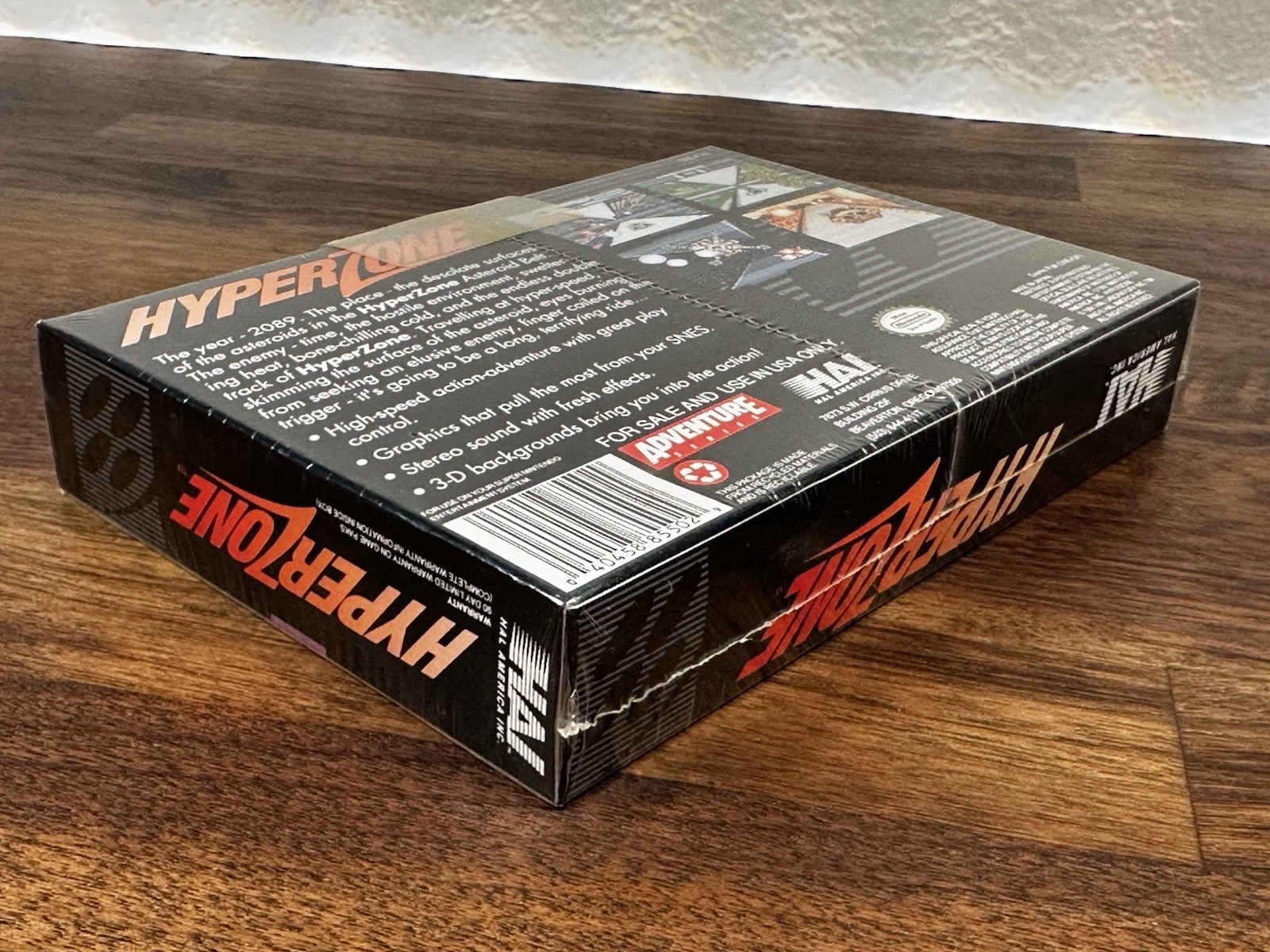HyperZone Super Nintendo SNES Brand New Factory Sealed