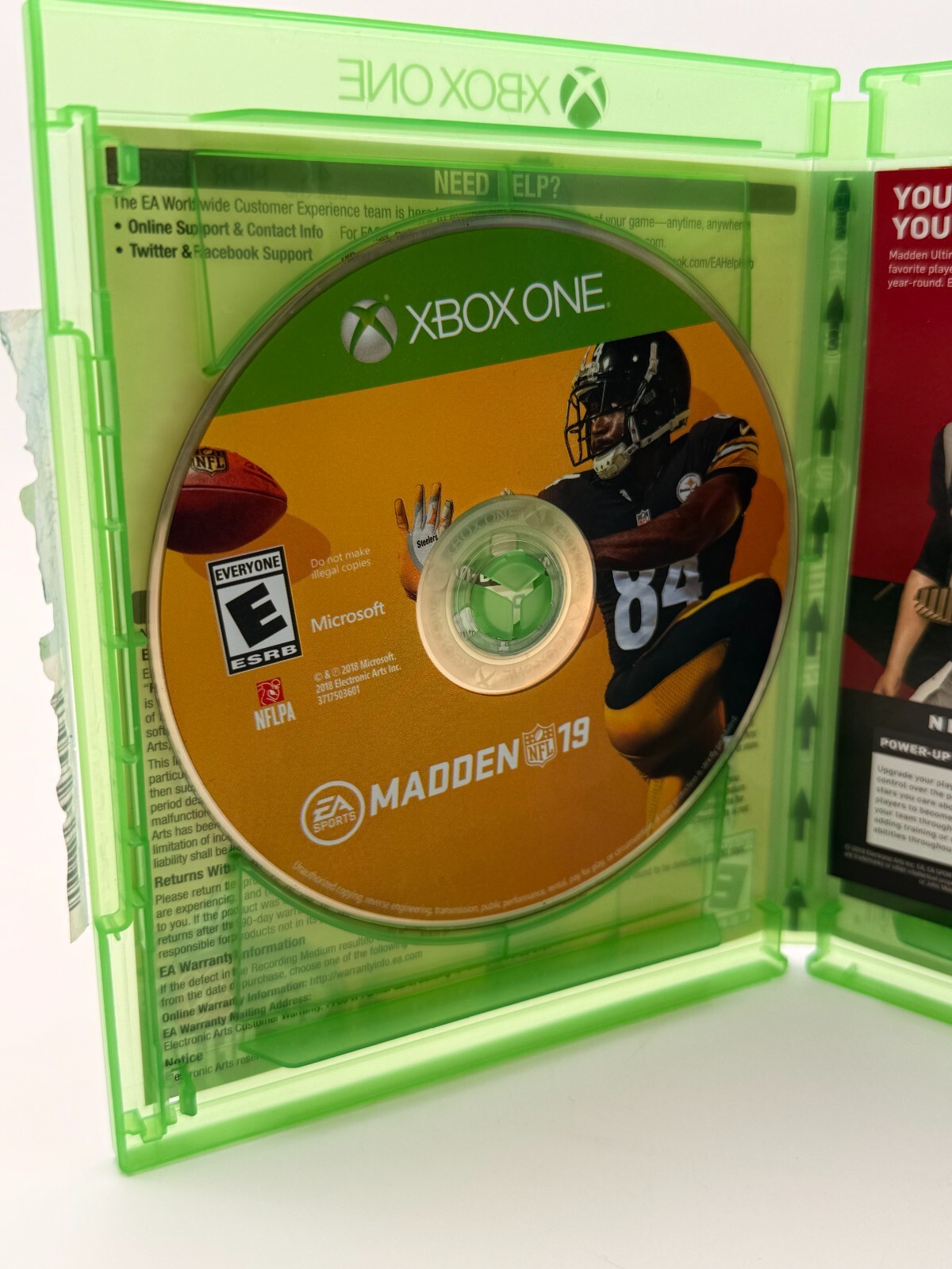 Madden NFL 19 (Xbox One) – Complete with Case & Disc