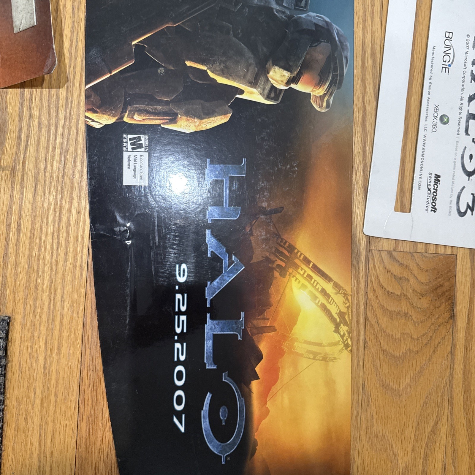Various Halo Large Store Display Xbox Parts