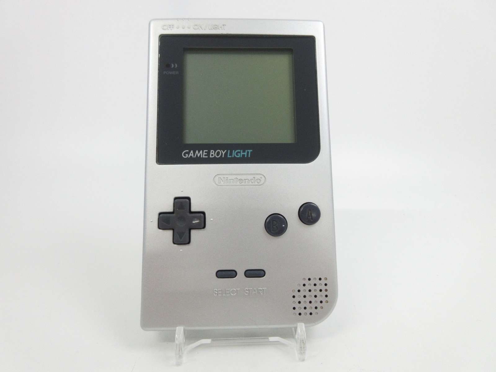 【Very Good】Nintendo Gameboy Light Silver Console Only #DEN2/08/0623/01