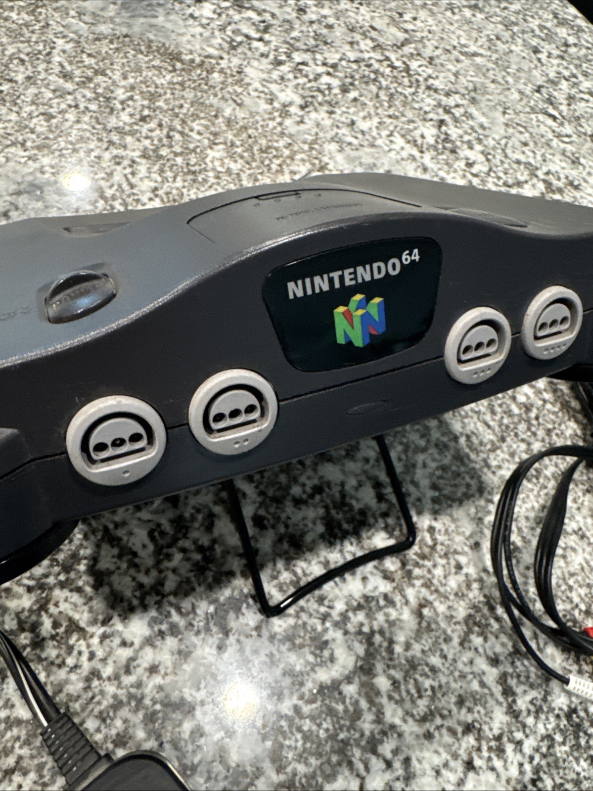 Nintendo N64 System Console Power Pak AV Cable Only Tested/Working