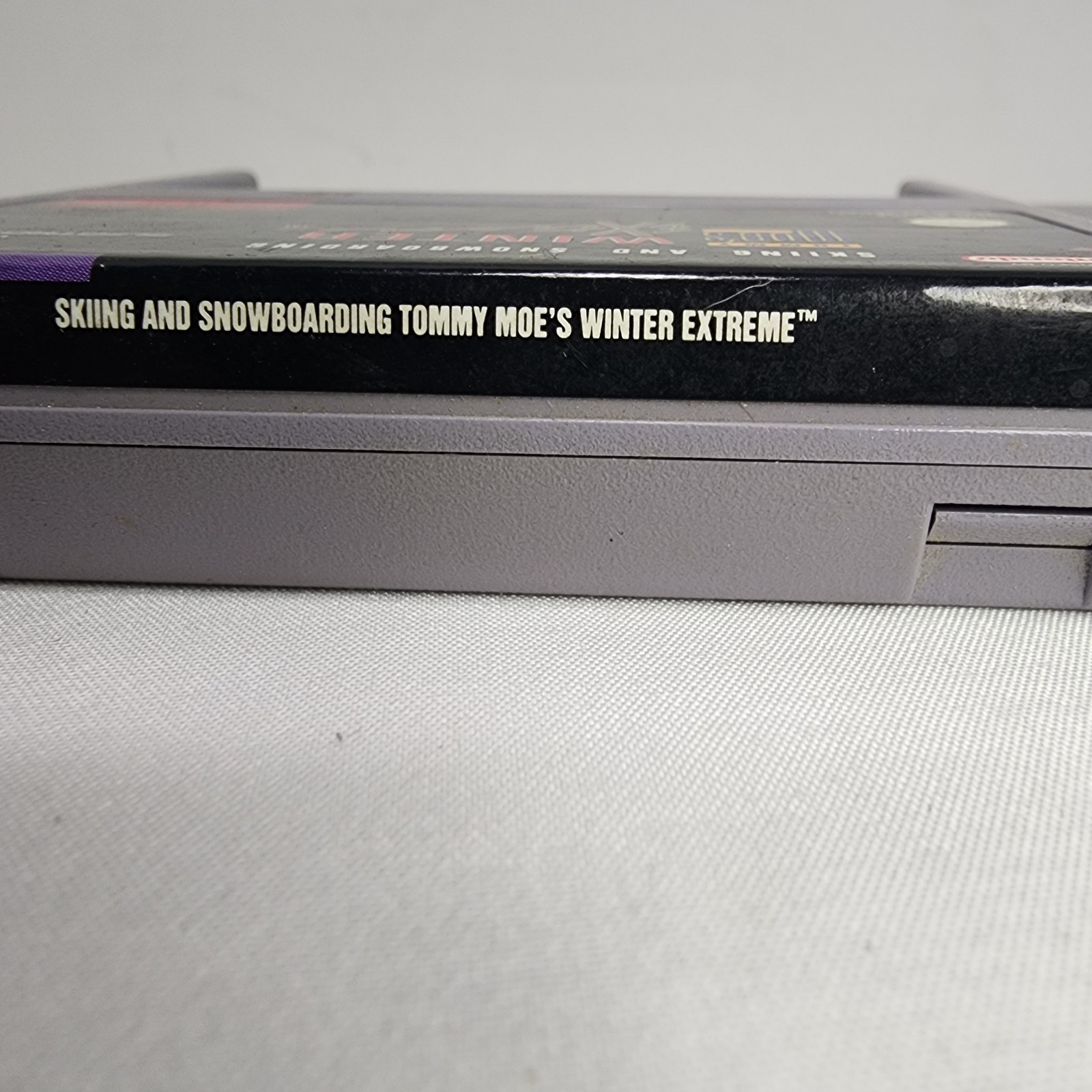 SNES: Tommy Moe’s Winter Extreme: Skiing & Snowboarding Game CART ONLY – Tested