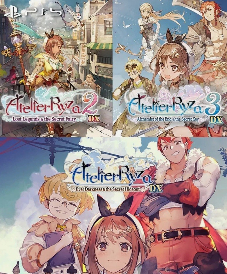 Atelier Ryza Secret Trilogy Deluxe Pack – PlayStation5