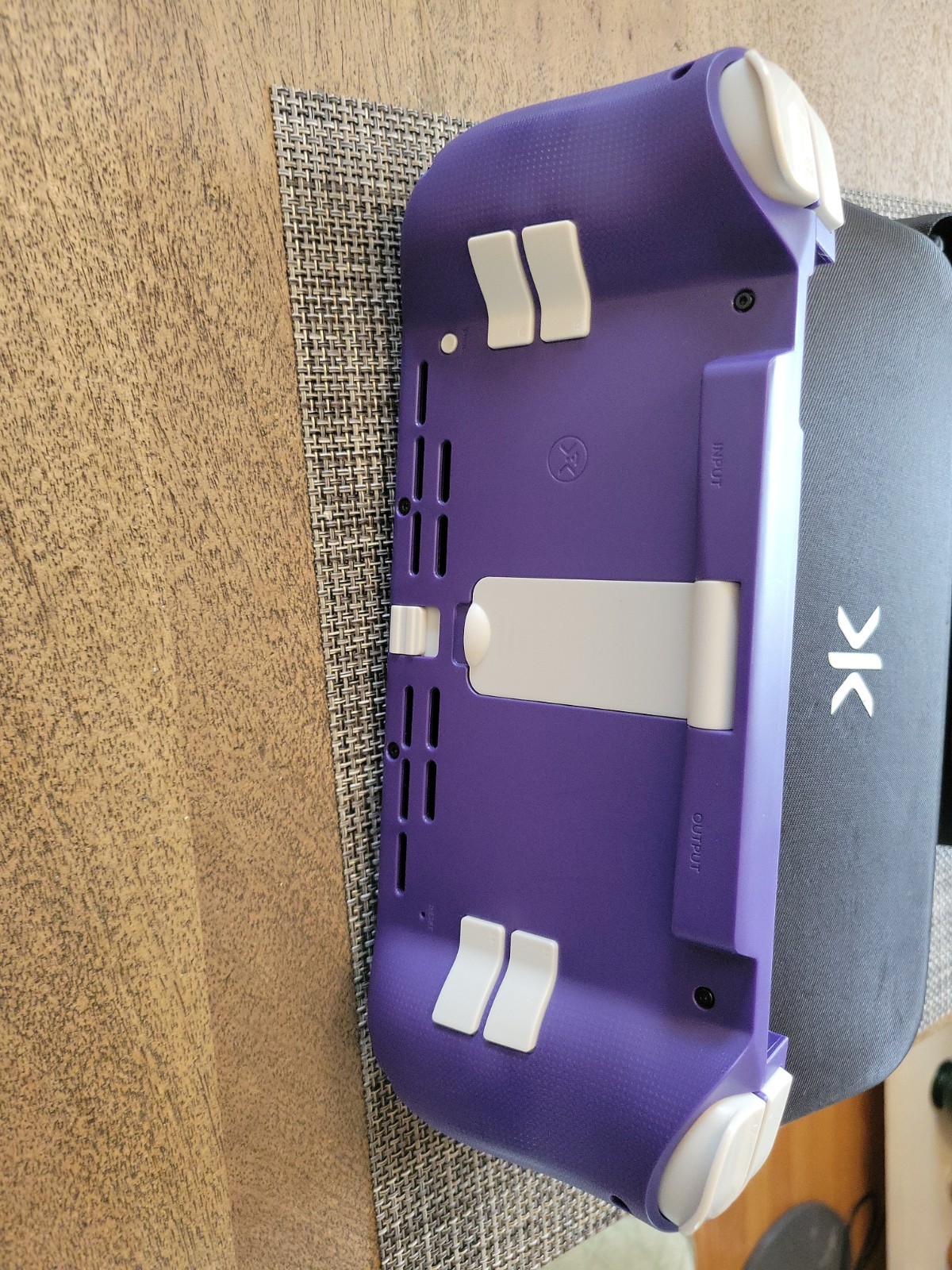 CRKD Nitro Deck Nintendo Switch Travel Case Purple Hard Shell Kickstand CK3210
