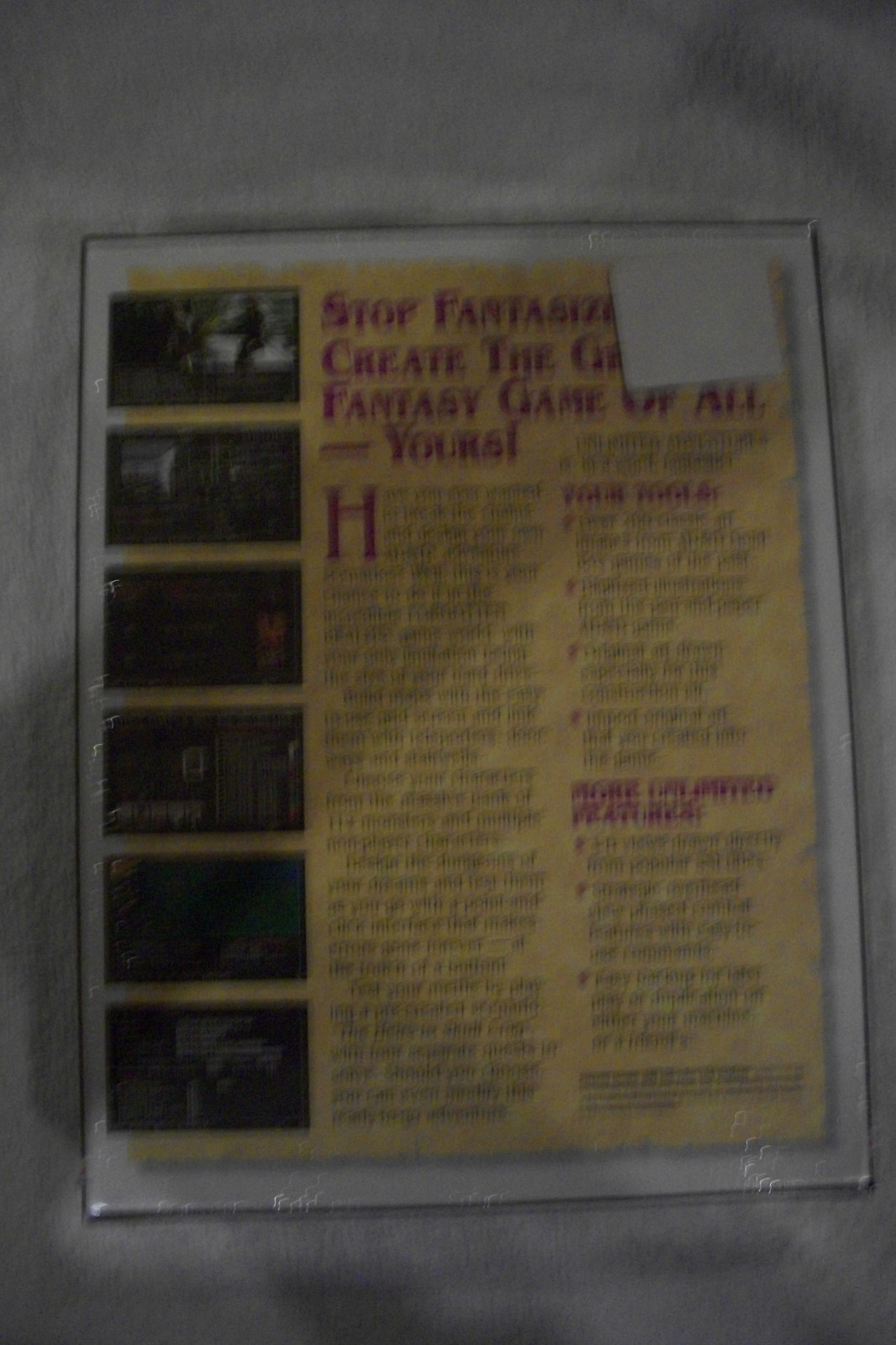 ADVANCED DUNGEONS & DRAGONS UNLIMITED ADVENTURES 3.5″ FLOPPY FACTORY SEALED