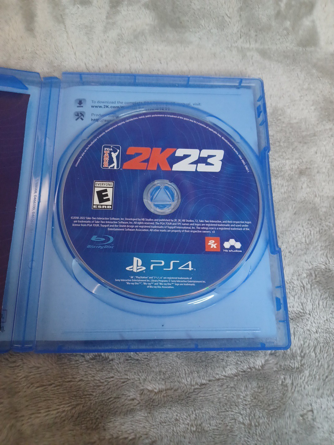 PGA Tour 2K23 Sony PlayStation 4 PS4 CIB