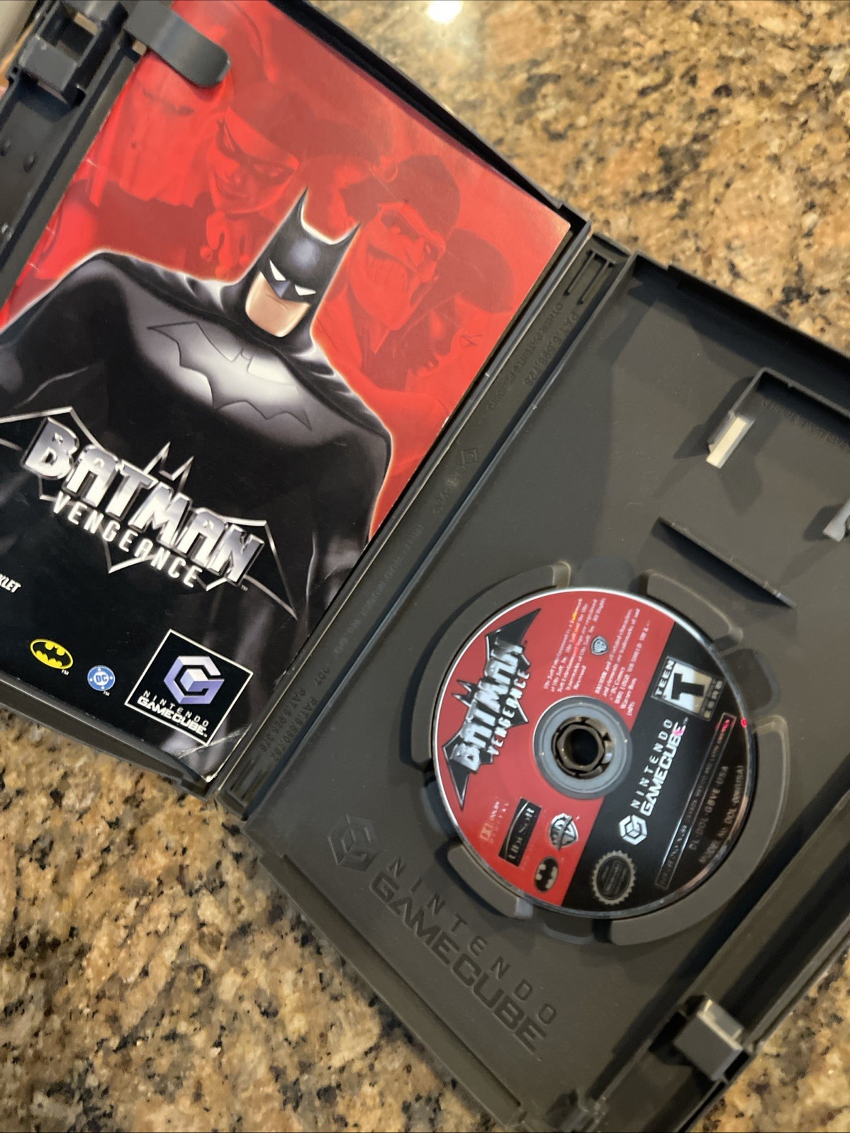 Batman: Vengeance (Nintendo GameCube, 2001) Complete in box CIB TESTED WORKING