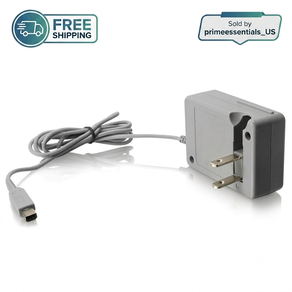 New AC Home Wall Charger Power Adapter Cable for Nintendo 3DS 2DS DSi DSi XL