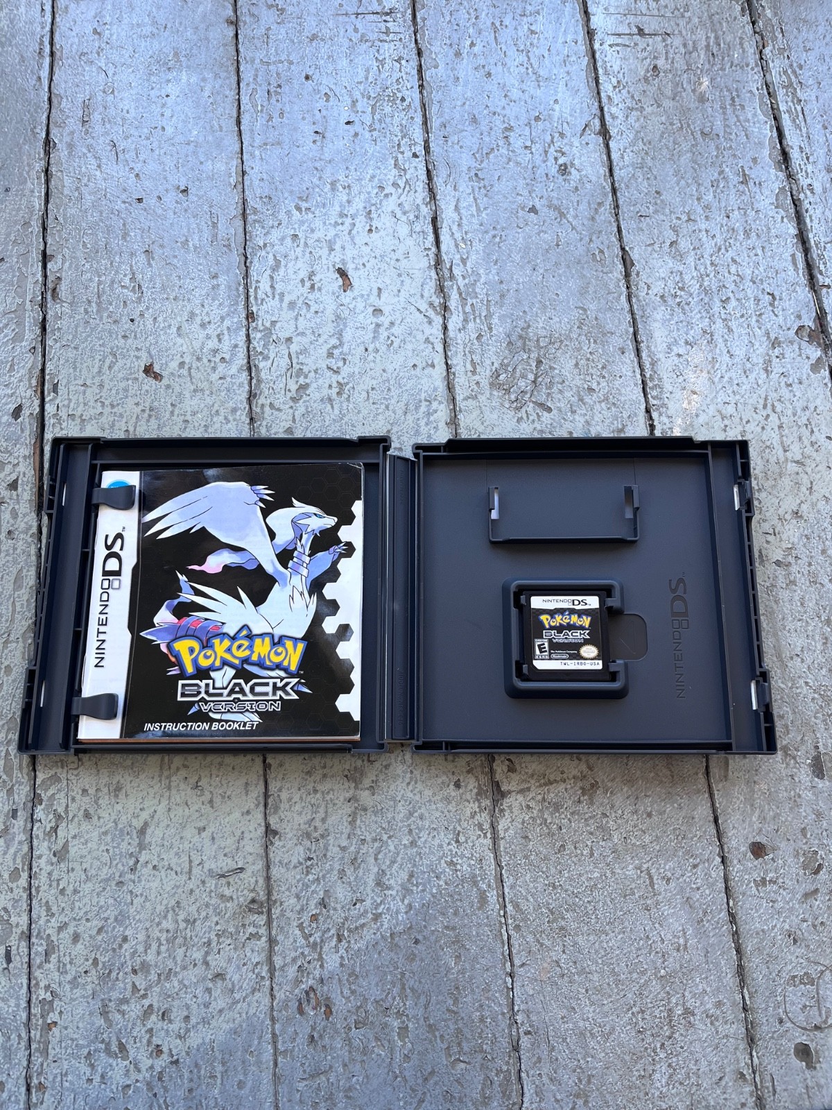 Pokemon Black Nintendo DS Complete in Box CIB Authentic Game Case Manual