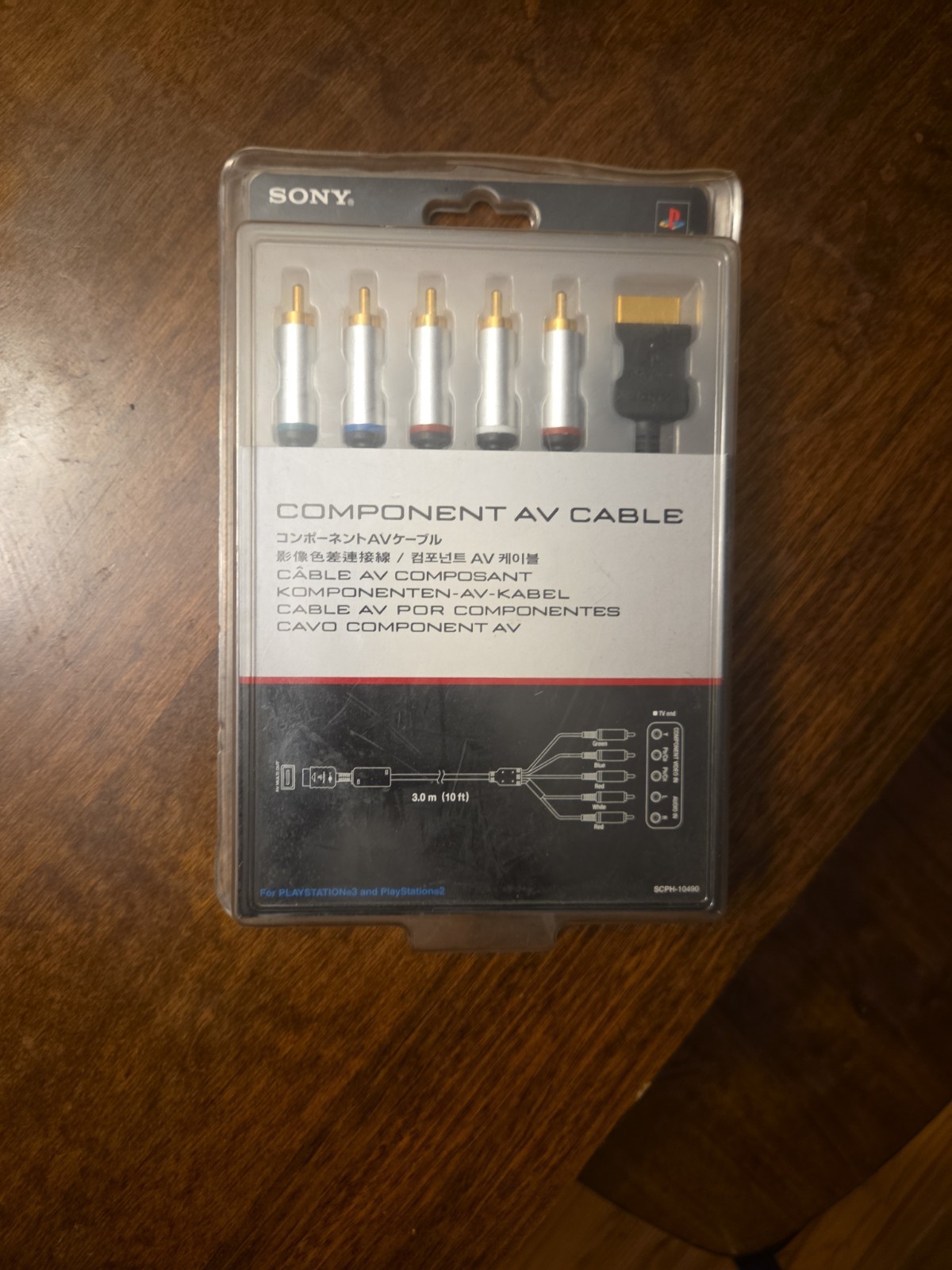 Sony Playstation Component Av Cable PS2 PS3