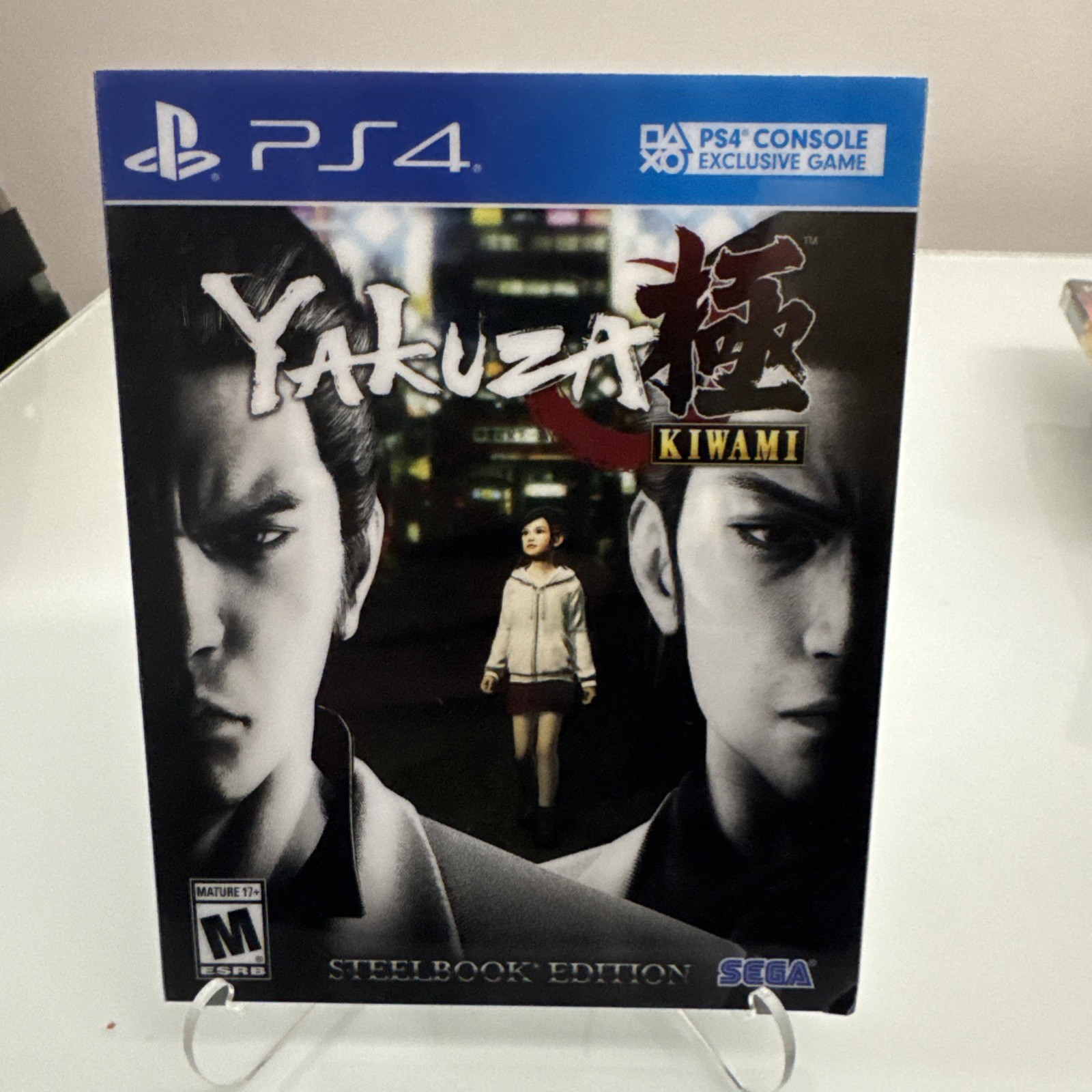 Yakuza Kiwami Steelbook Edition for PlayStation 4 PS4 complete in box, works