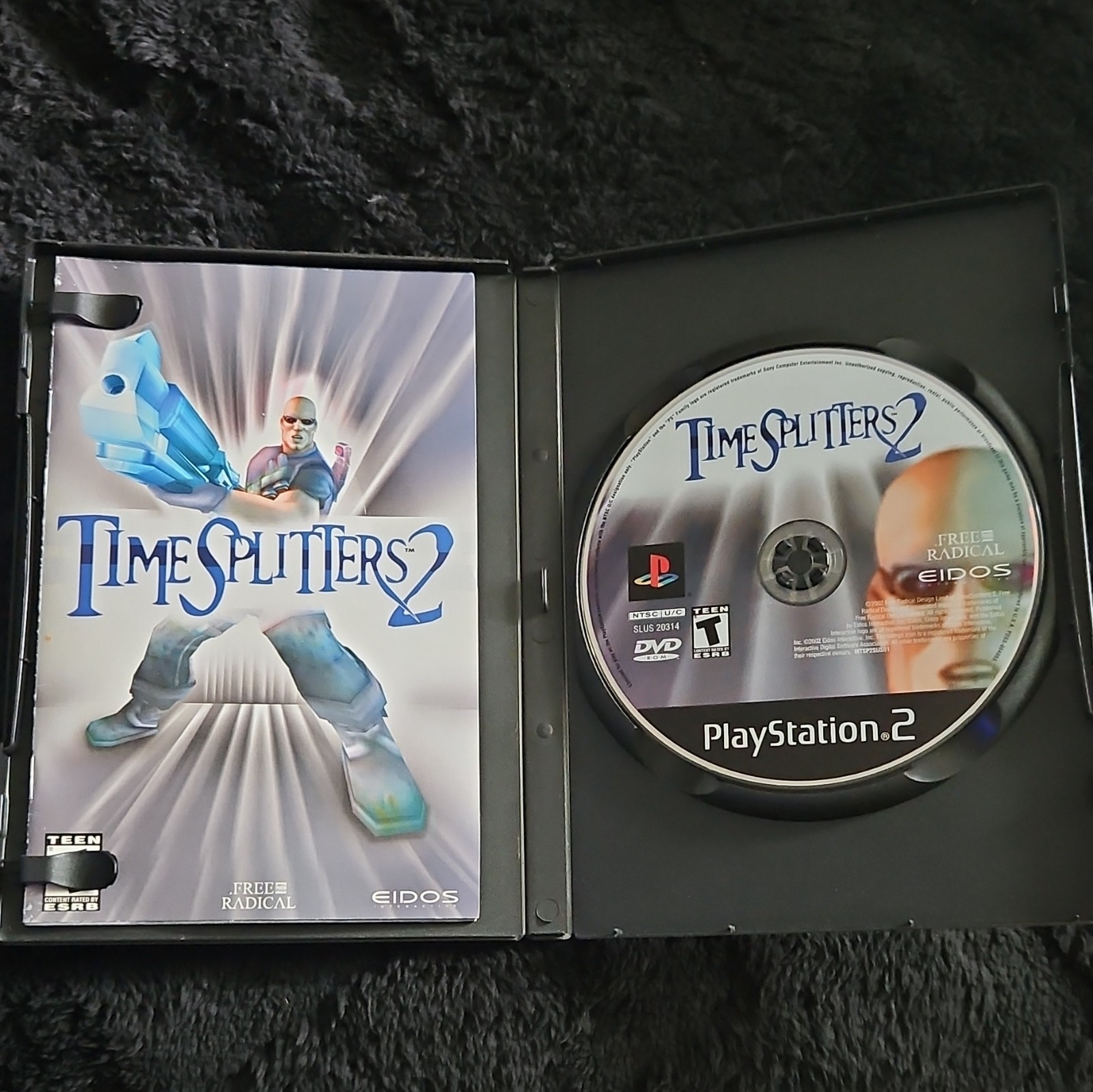 Eidos TimeSplitters 2 (2002) Sony PlayStation 2 NTSC-U/C T Shooter Manual
