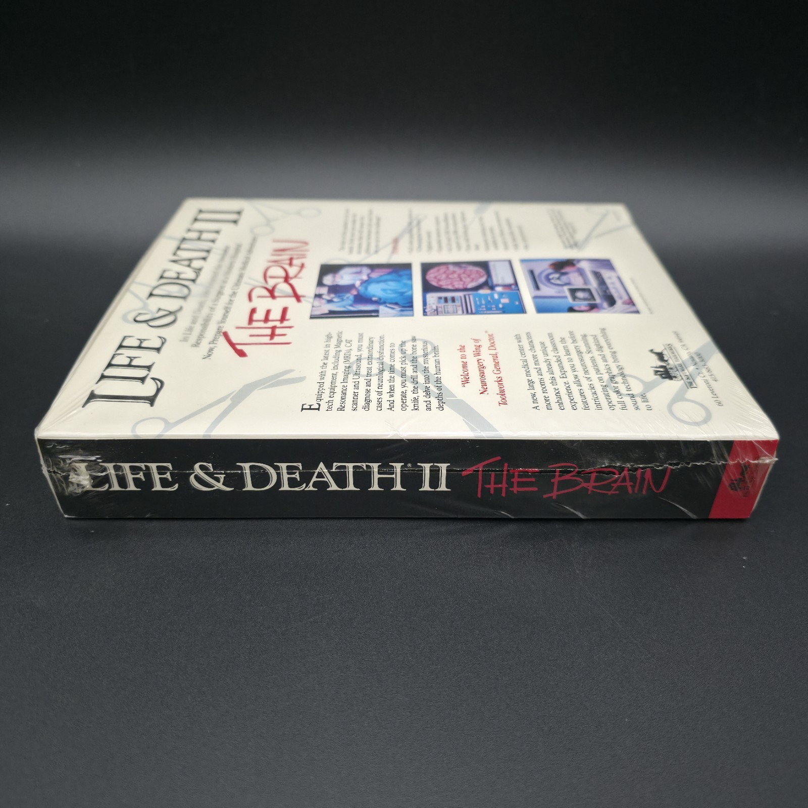 Life & Death II: The Brain, 1990, Big Box, New & Sealed