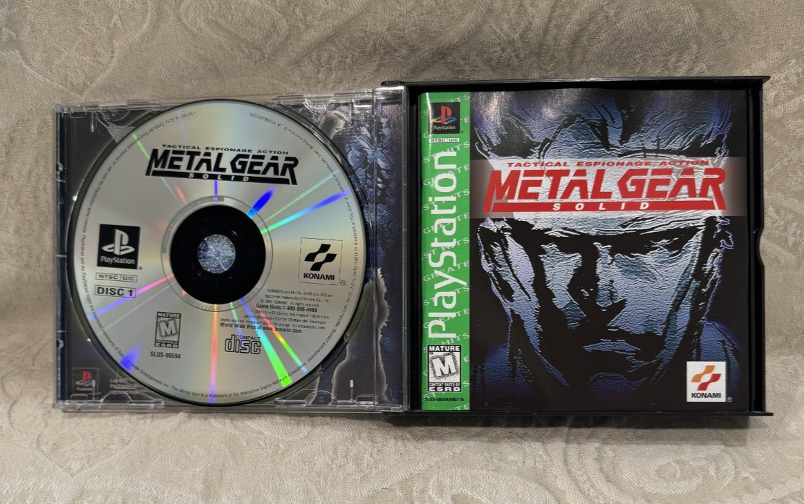 Metal Gear Solid Greatest Hits (Sony PlayStation 1, 1999)