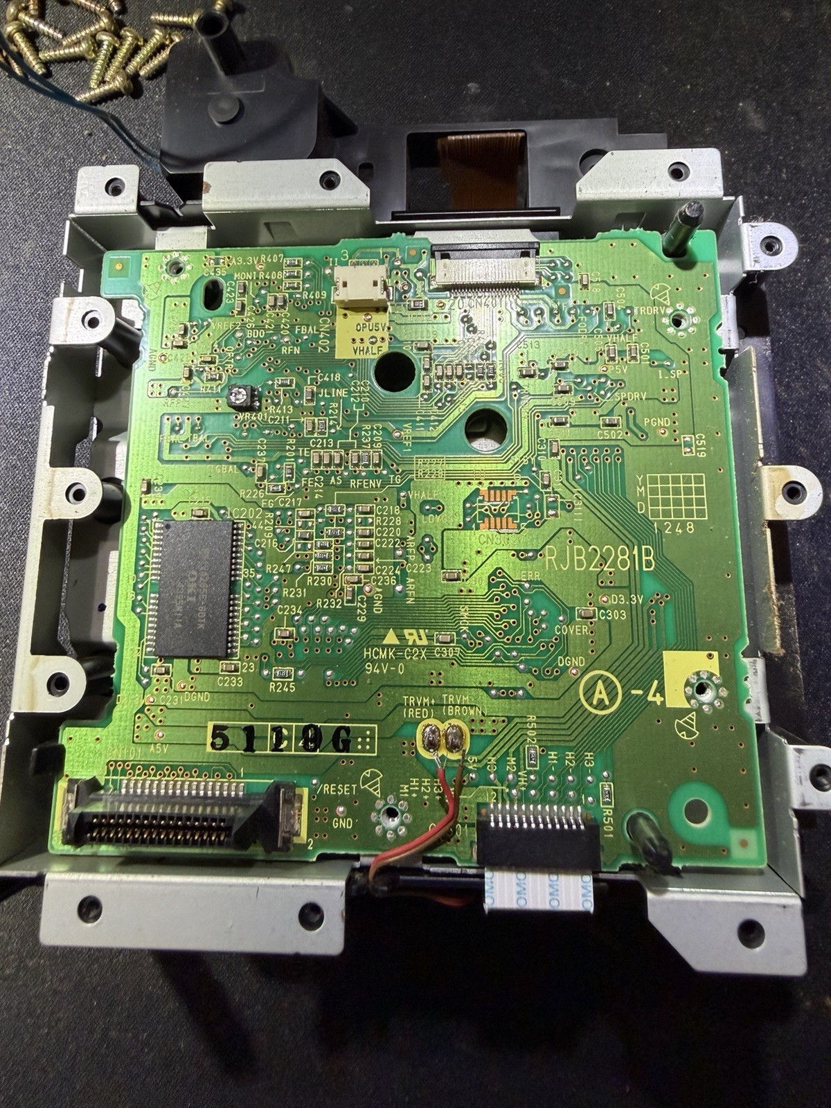 Nintendo Gamecube DOL-001 101 Replacement Optical Laser Drive Assembly RECAPPED