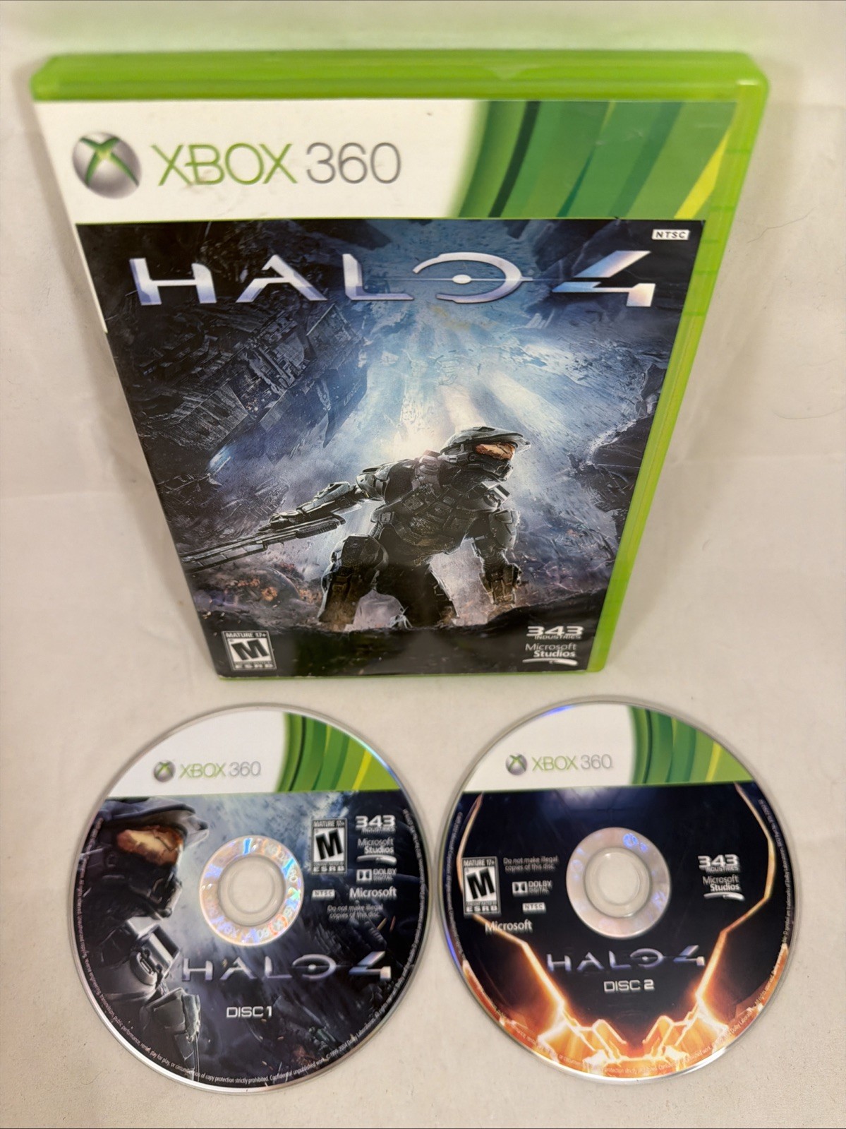 Halo 4 (Microsoft Xbox 360, 2012) FAST SHIPPING