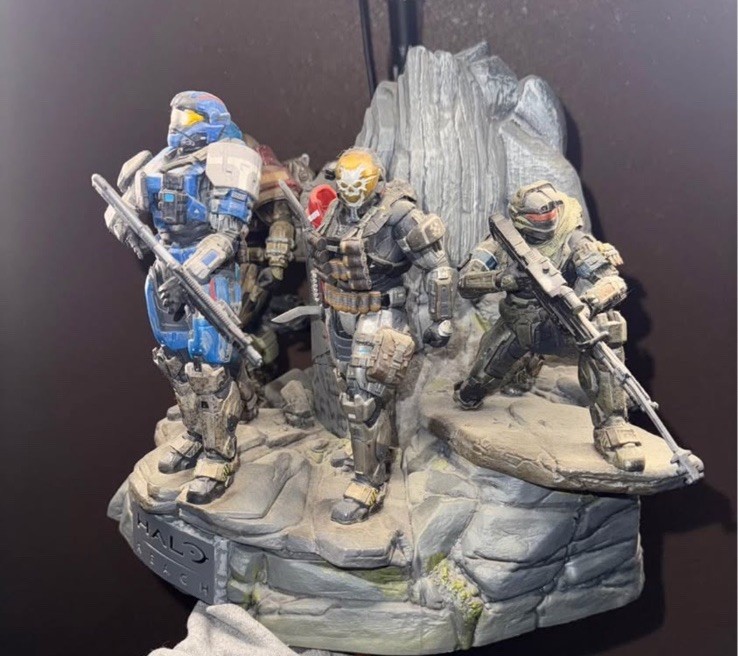 Halo Reach Legendary Edition Statue No Game/No Box Or Guide