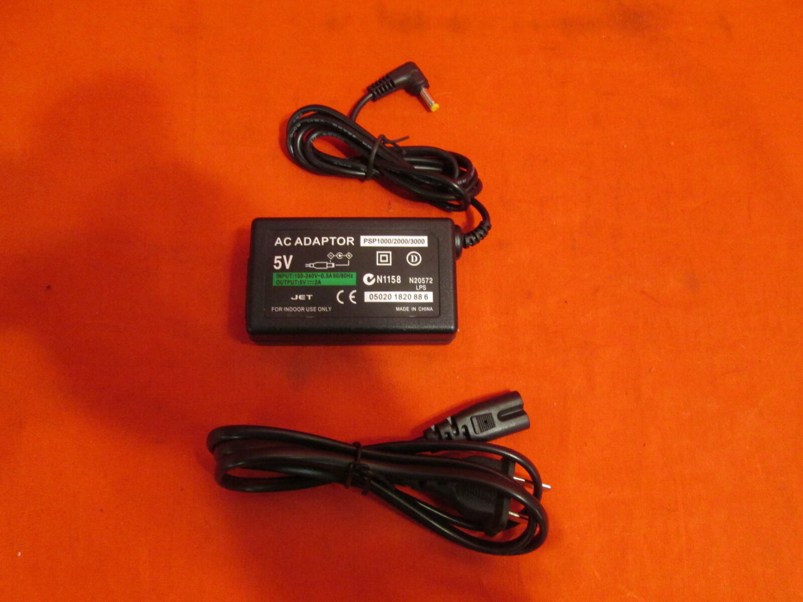 Generic Sony PSP 2000 3000 AC Wall Adapter Power Charger Brand New 8949