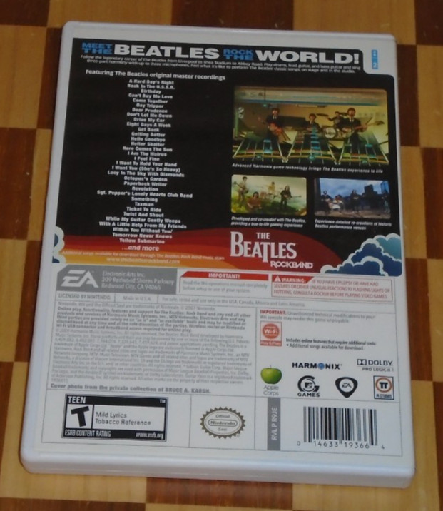 8x Nintendo Wii game: Beatles, Tintin, Barbie, Star Wars, Alvin, Disney Princess