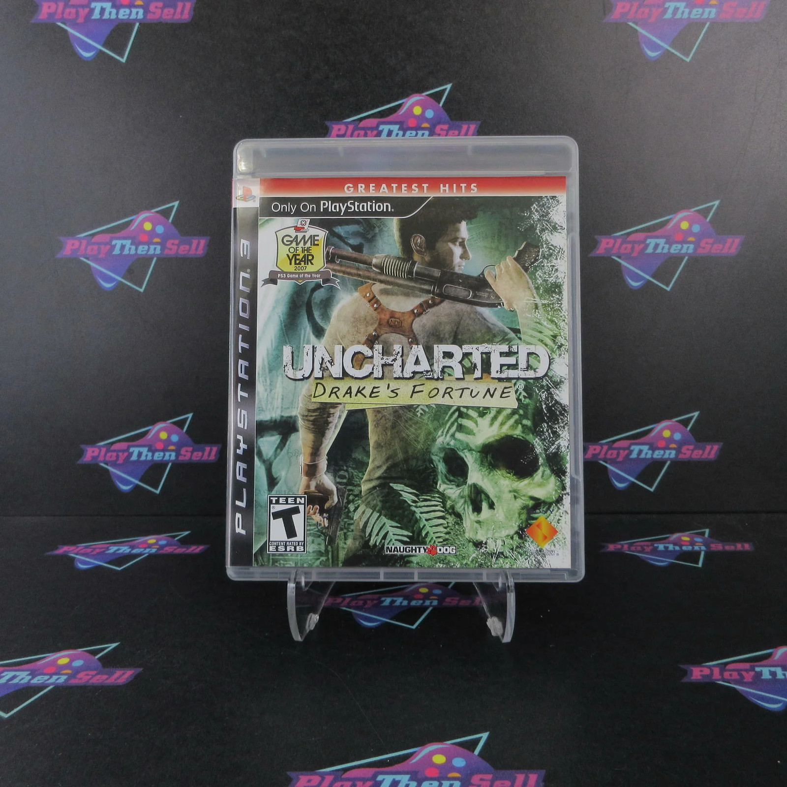 Uncharted Drake’s Fortune PS3 PlayStation 3 GH Complete – – 1YR Warranty