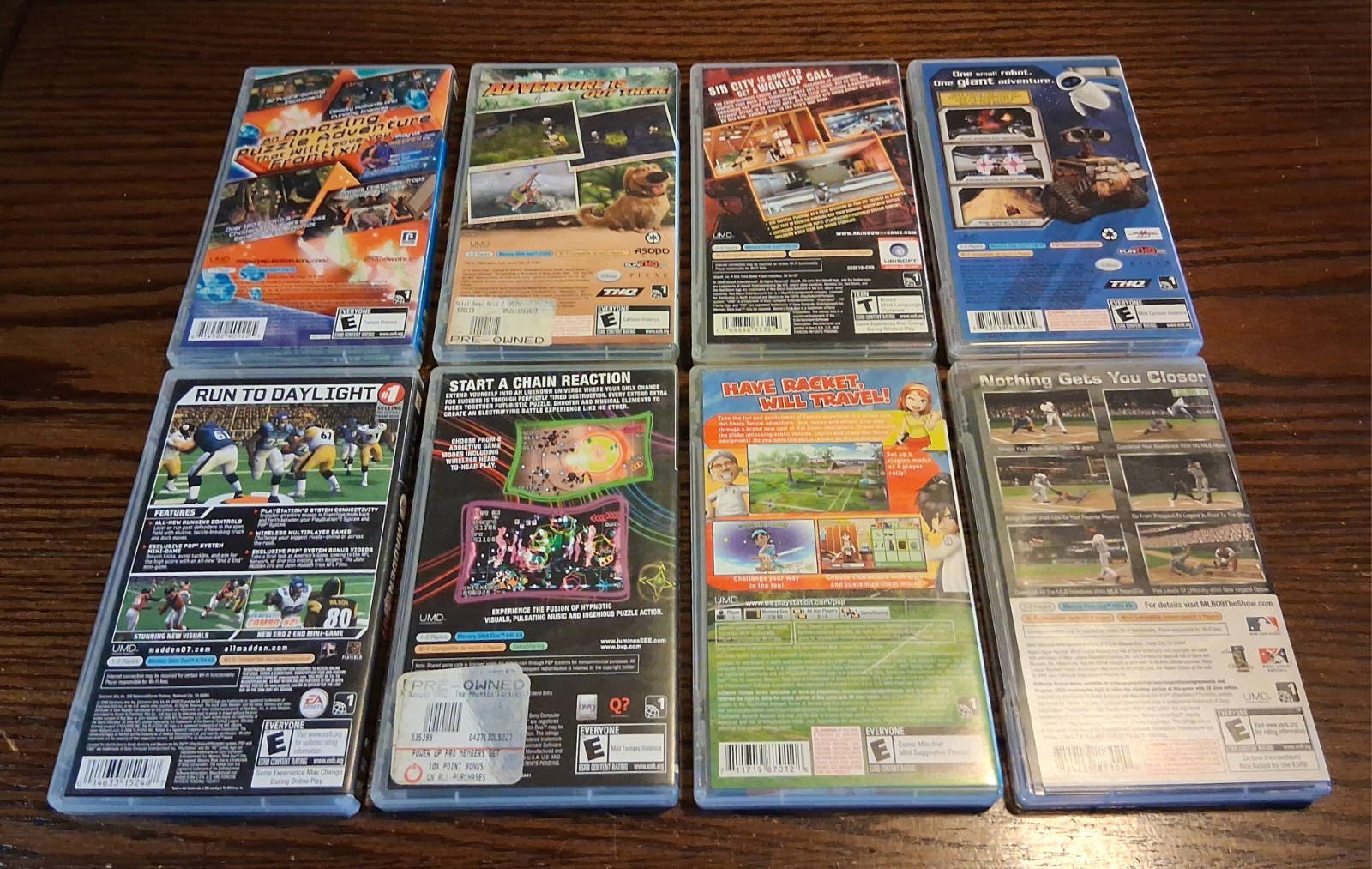 PSP UMD Game/Movie/Music Lot+ Extras RPG Racing Puzzle Arcade See Pics/Descript