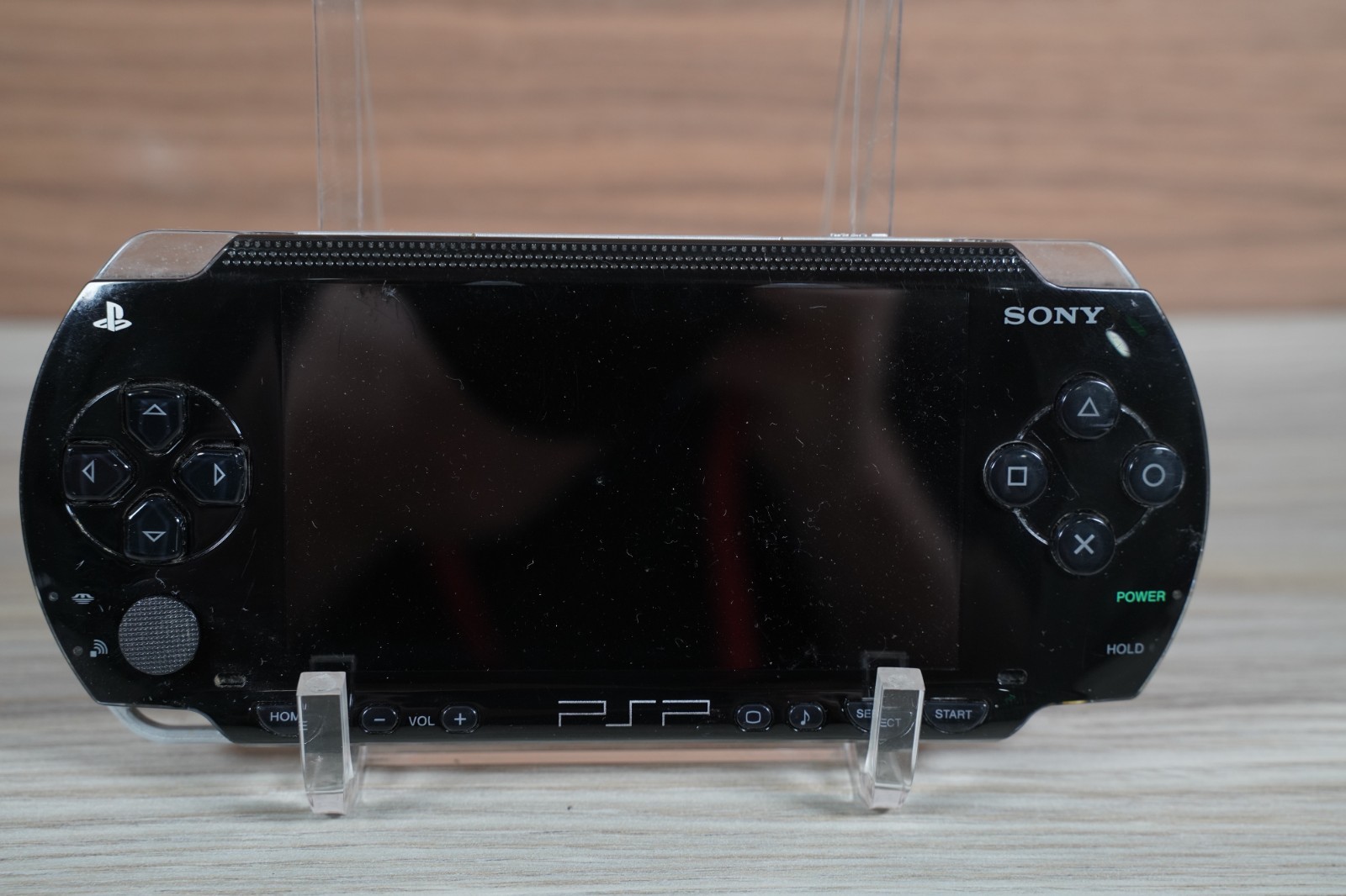 Sony PlayStation Portable PSP 1001 Black Fat Console Tested NEW BATTERY! CLEAN