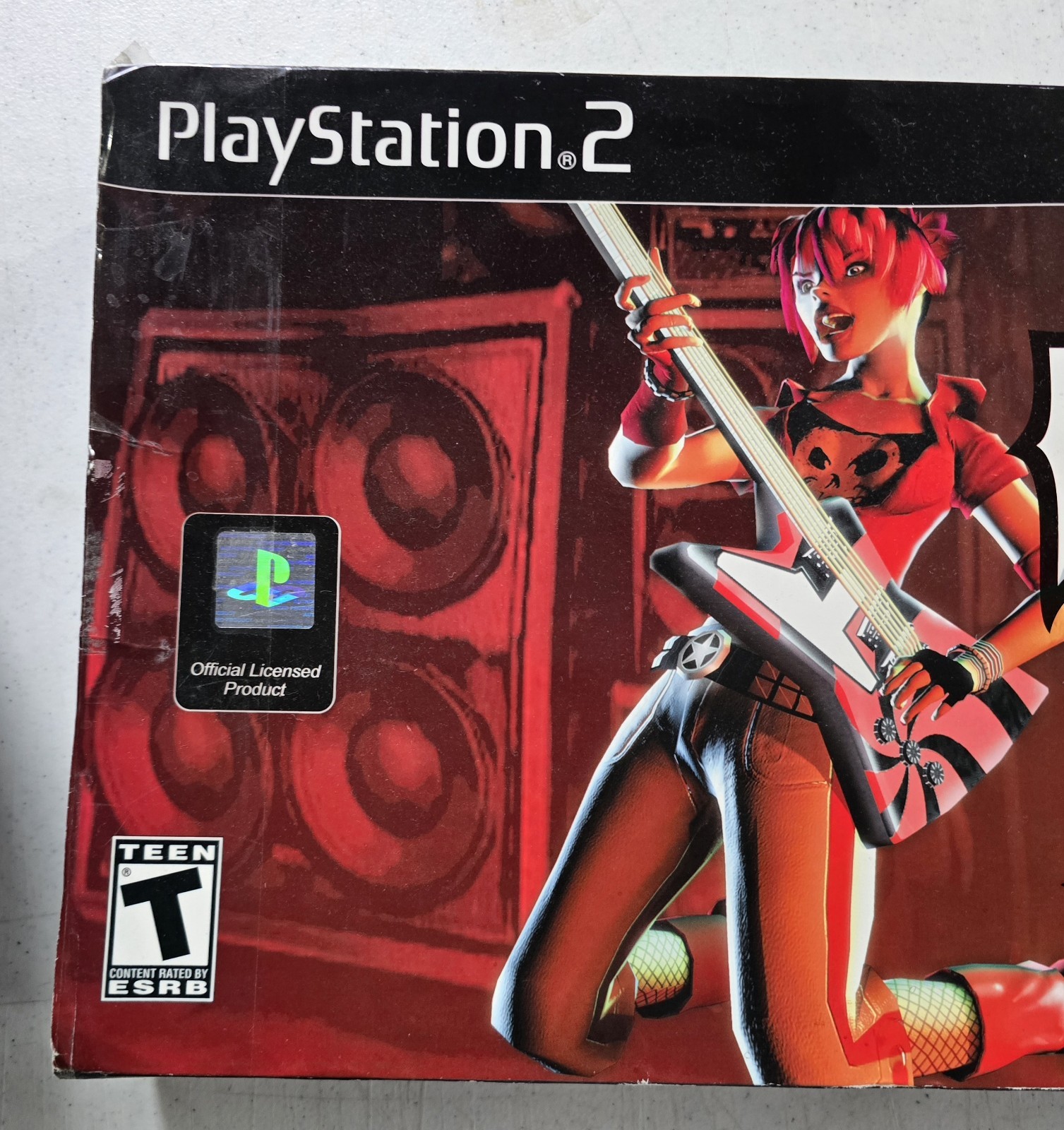 PS2 Guitar Hero, Guitar Controller And “On Tour” Controller Combo (No Game)