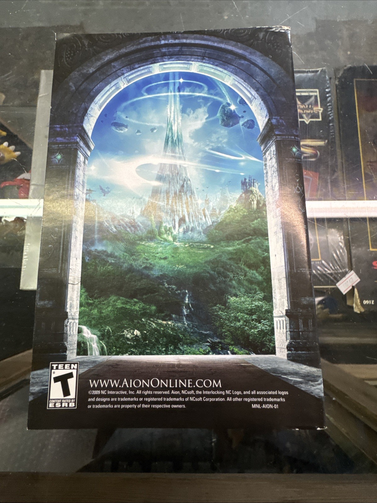 Aion Limited Edition Steel Case (PC, 2009) CIB, Manual, Extras