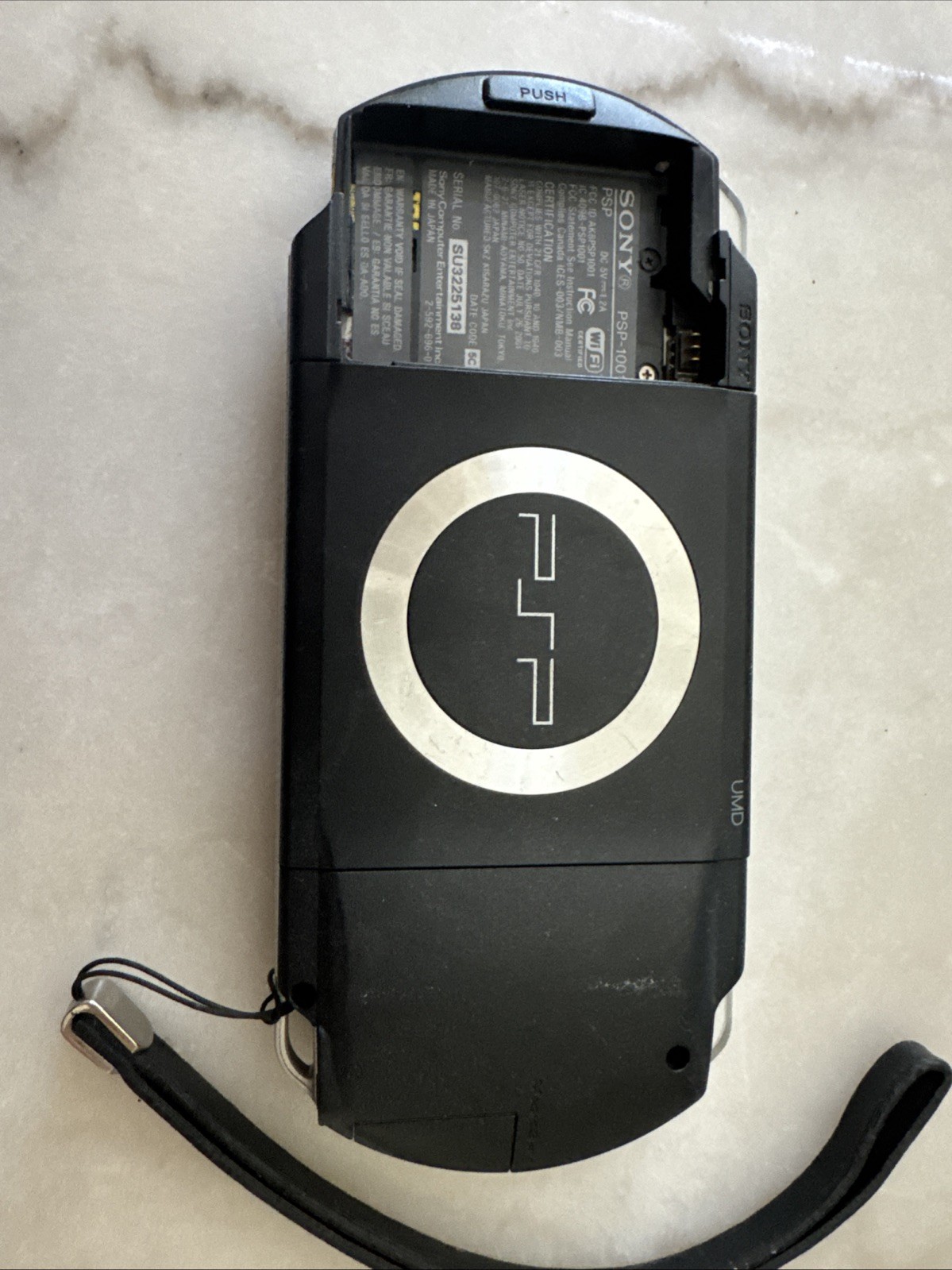 Sony PSP Handheld Console Only PSP-1001 For Parts And Repair AS IS No Battery
