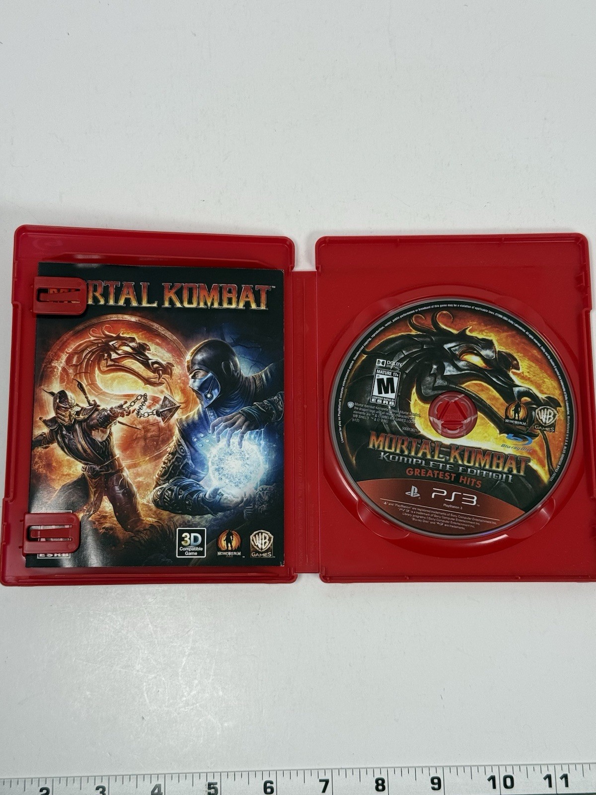 PS3 Mortal Kombat Komplete Edition PS3 PlayStation 3 Great Condition.