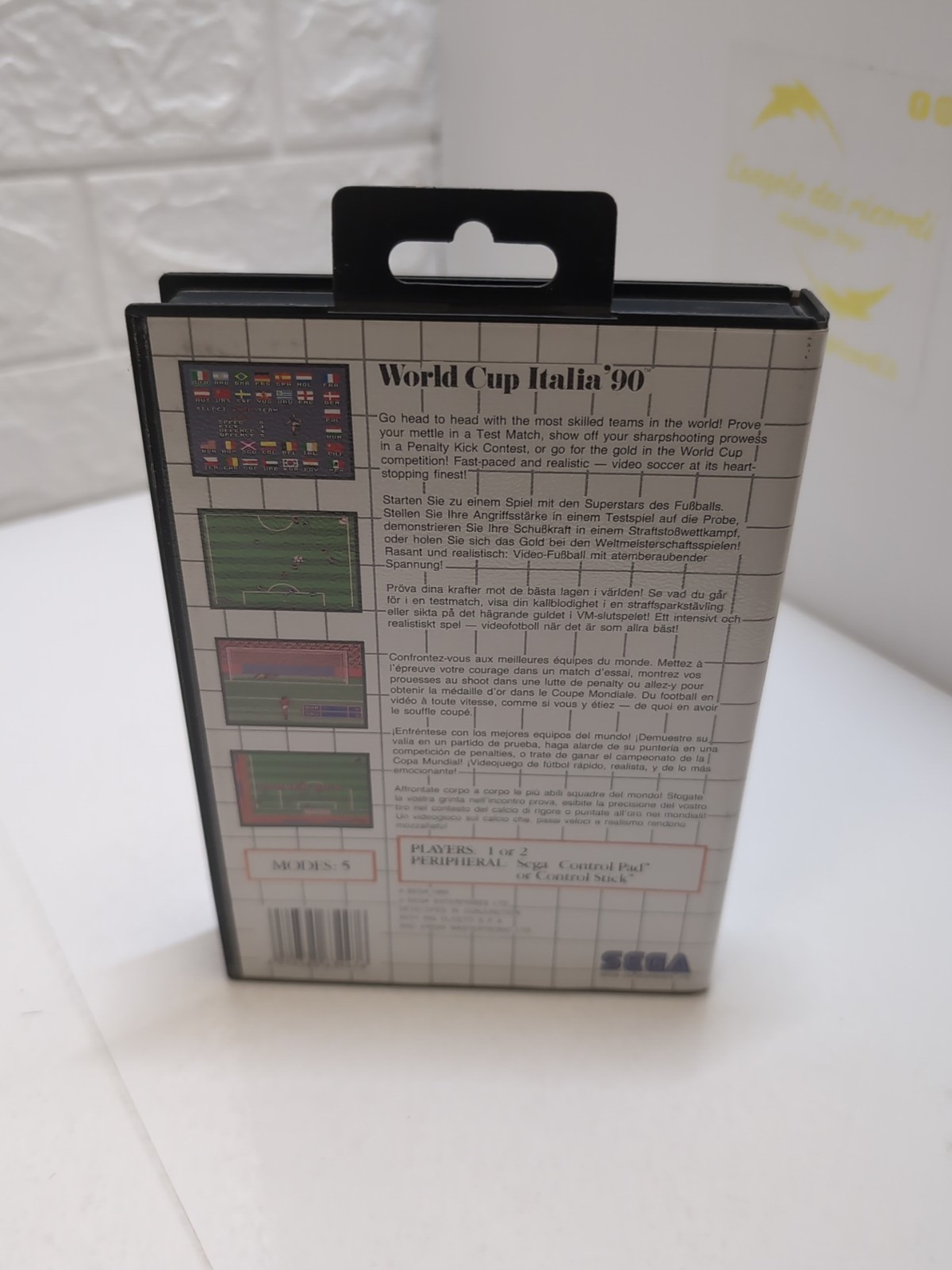 Sega Master System World Cup Italia 90 #3