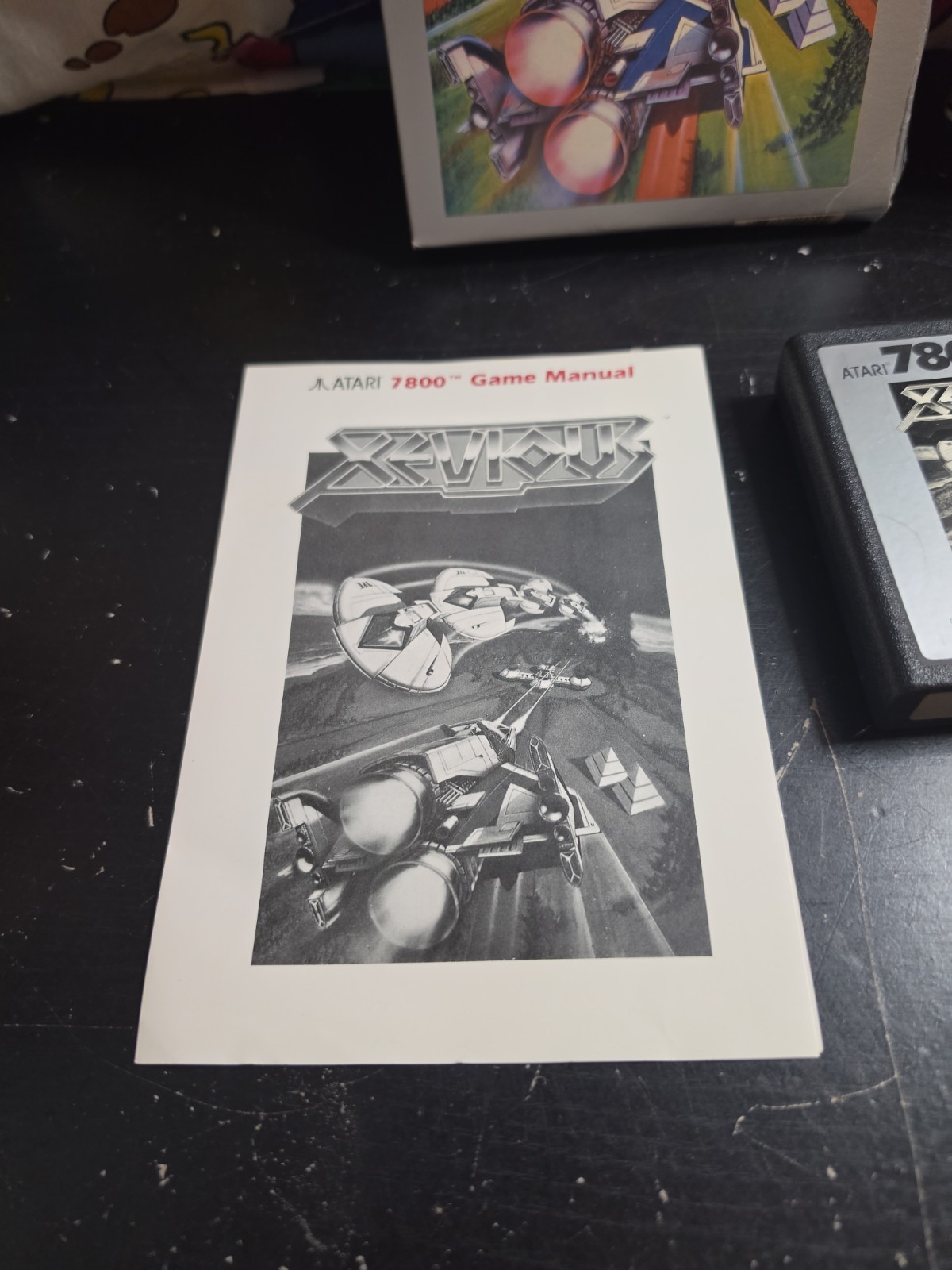 Xevious (Atari 7800) Complete – Tested – Authentic