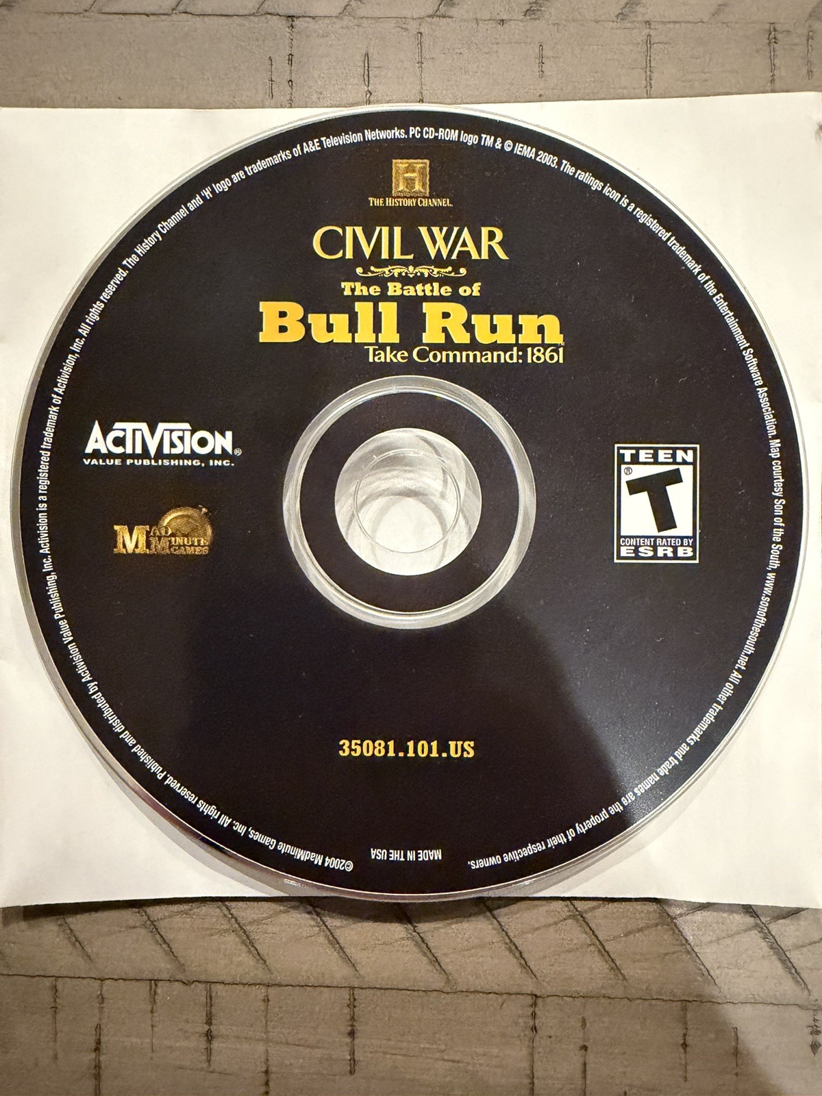 History Channel: Civil War — The Battle of Bull Run: Take Command 1861 (PC)