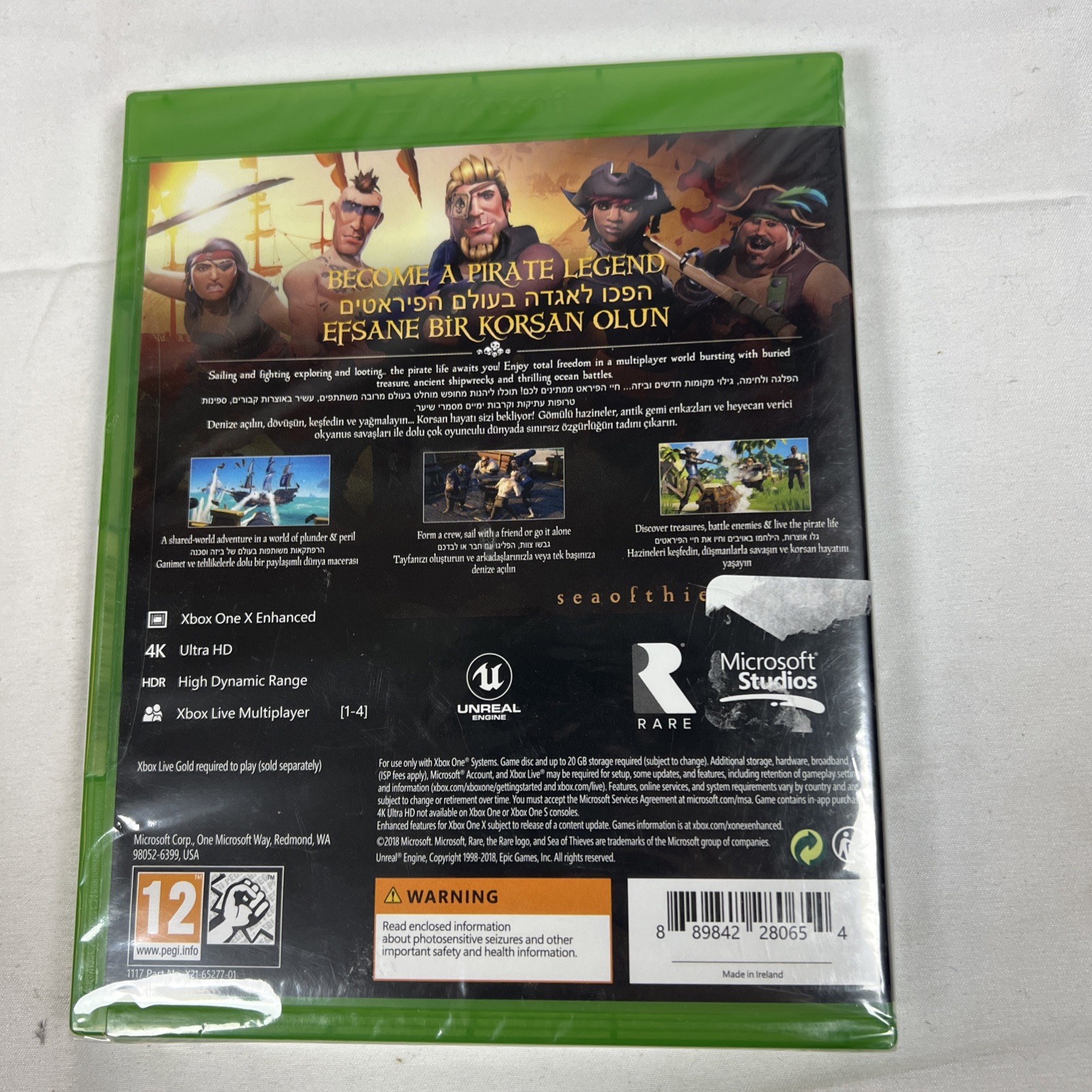 Sea of Thieves: Anniversary Edition PEGI 12 Import Sealed Xbox One