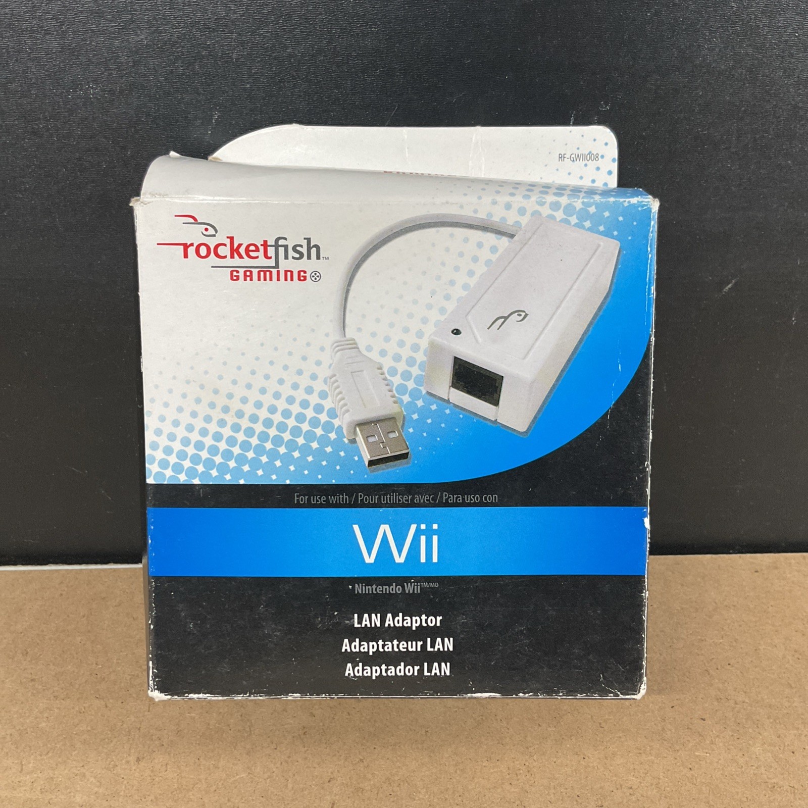 Rocketfish Gaming Nintendo Wii Network USB LAN Adapter