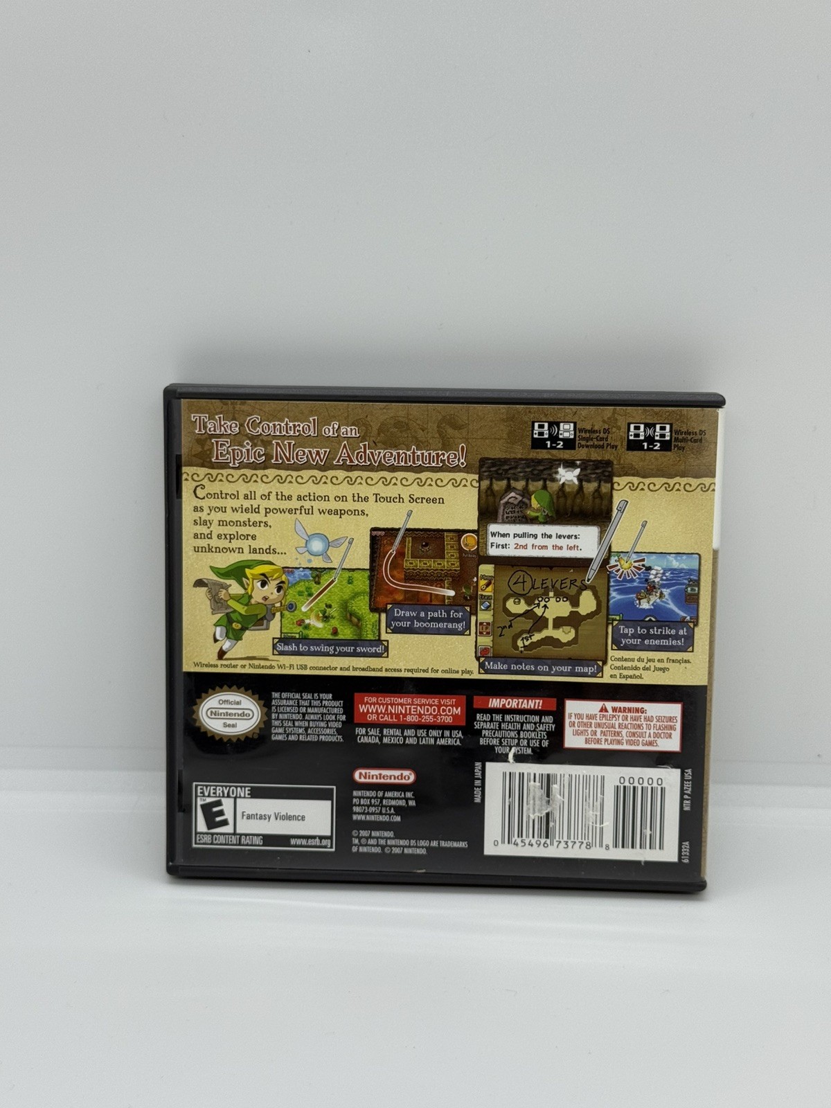 Zelda Phantom Hourglass (Nintendo DS, 2007)