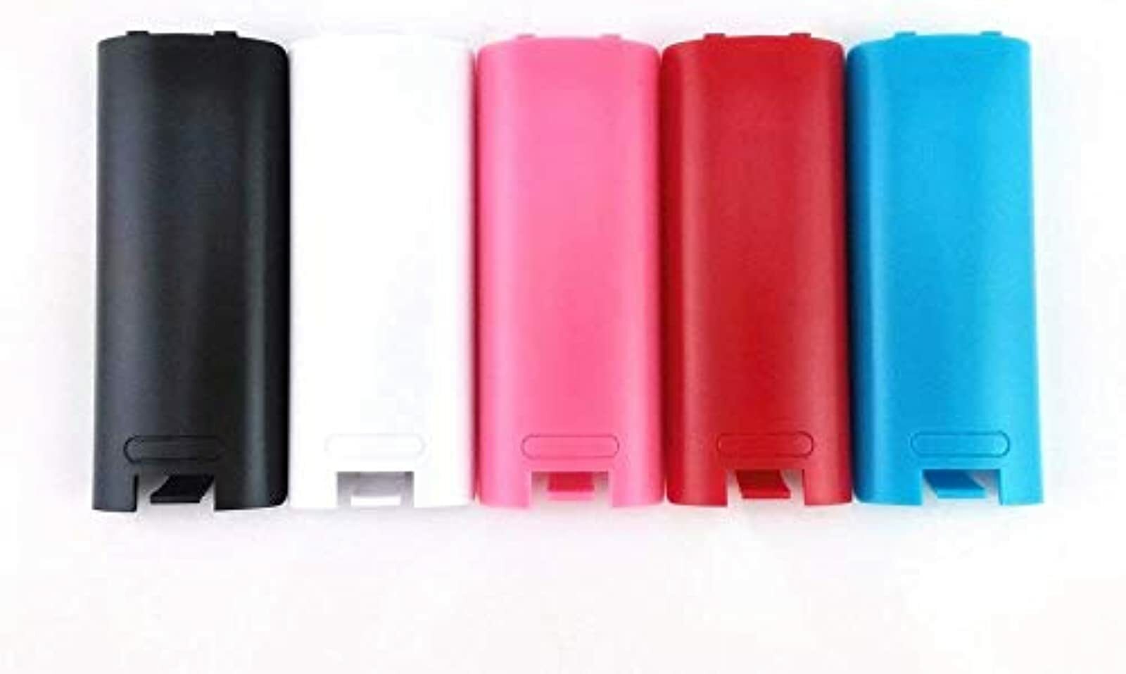 Replacement Battery Cover For Nintendo Wii Remote X 5 Black Blue Pink Red 7Z